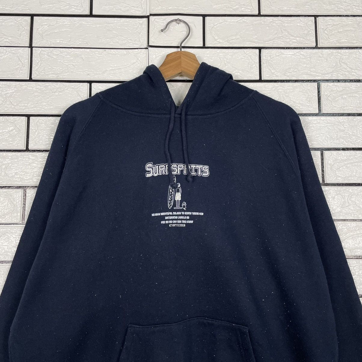 Japanese Brand Vintage La Horner Surf Spirits Pullover Hoodie Size US M / EU 48-50 / 2 - 11 Thumbnail