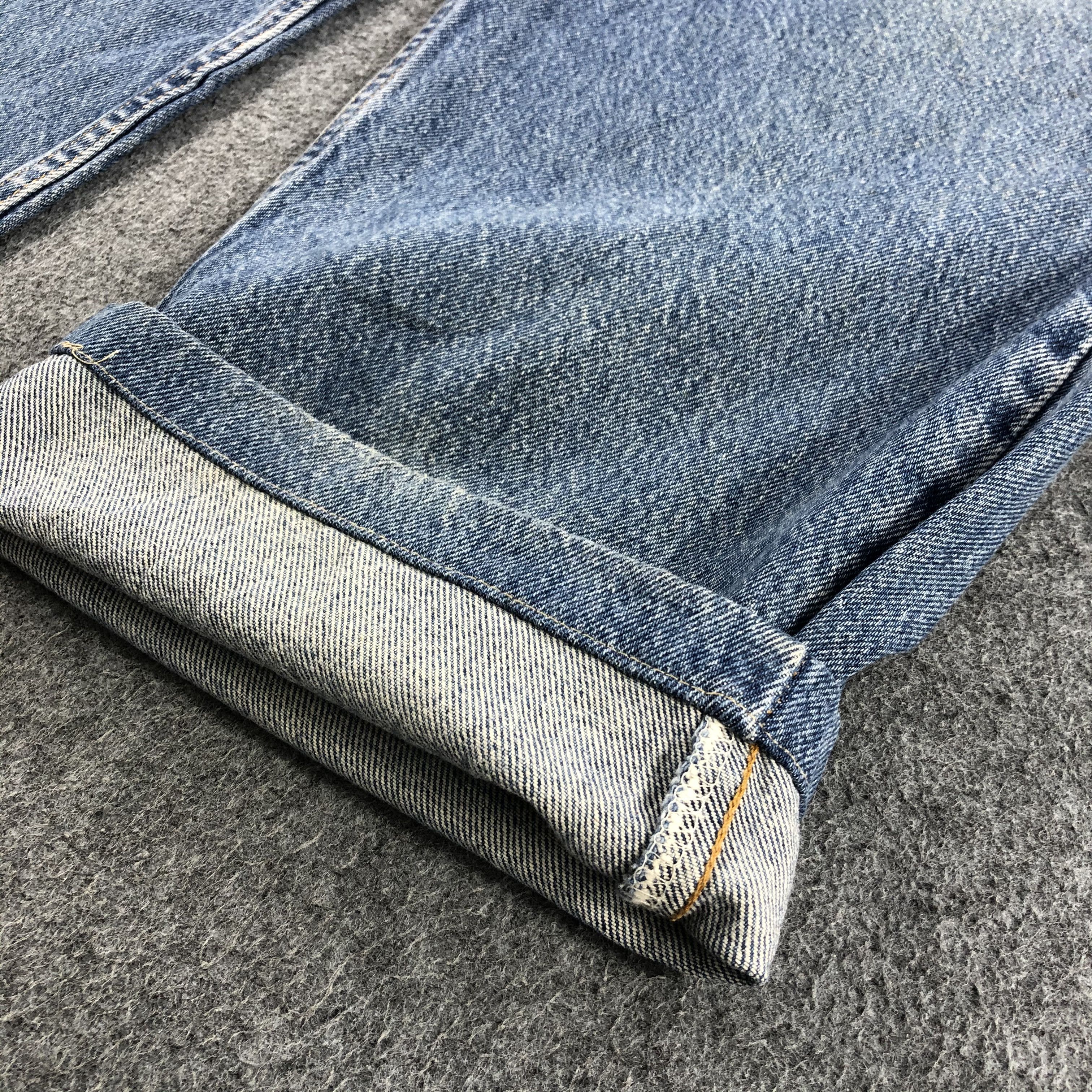 Levi's W47 Vintage Levis Jeans Lot 514 Dirty Washed Denim-J1016 Size US 44 / EU 60 - 7 Thumbnail