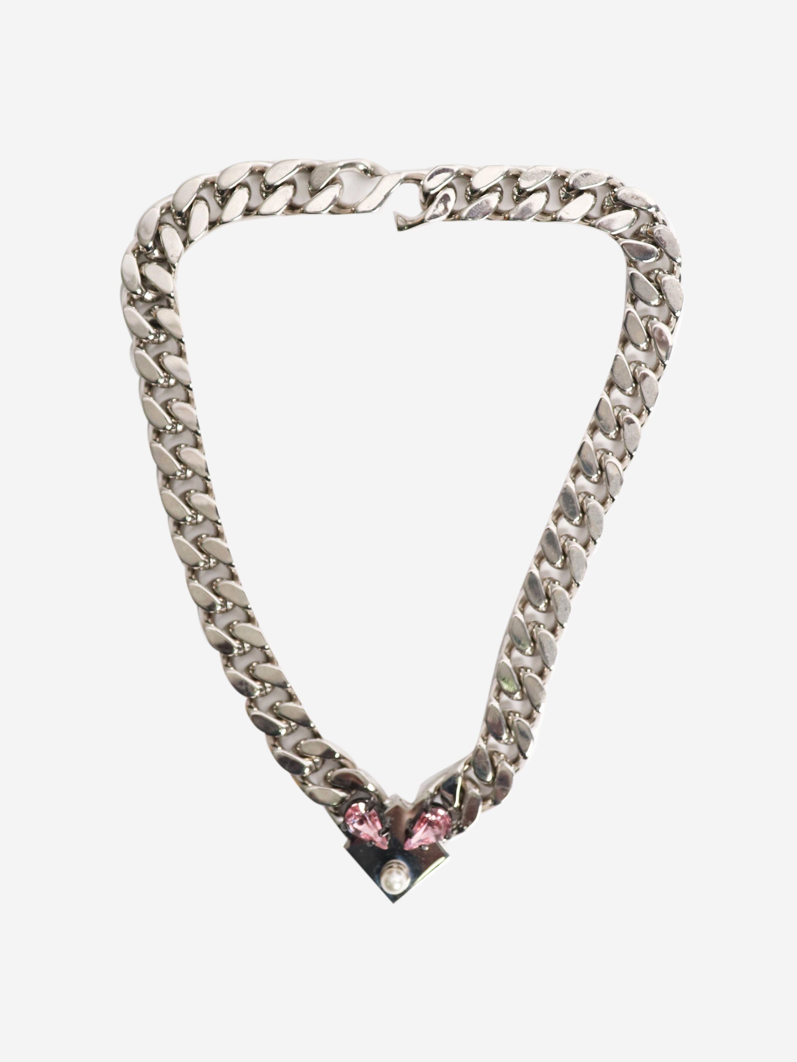 Other Silver chain link necklace Size ONE SIZE - 1 Thumbnail