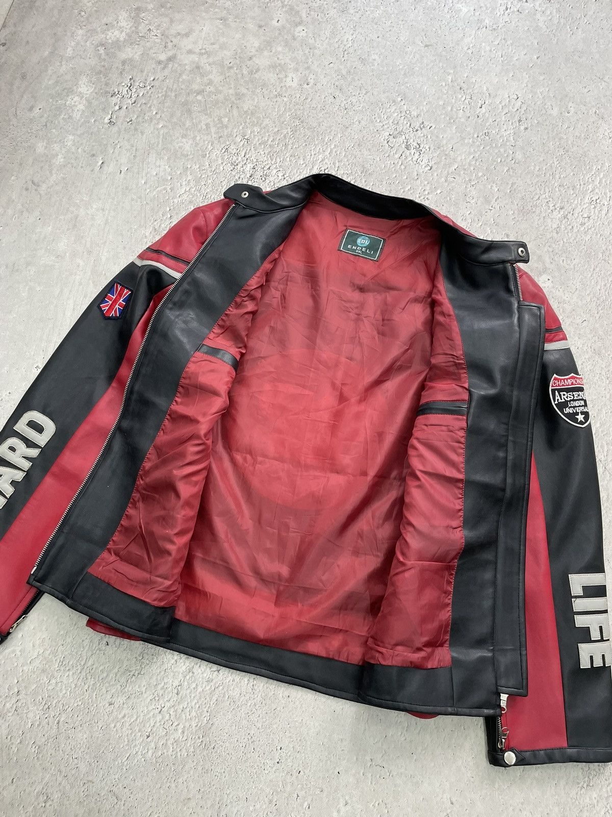 Harley Davidson Hype racing moto Harley Davidson leather jacket y2k Size US XL / EU 56 / 4 - 8 Thumbnail