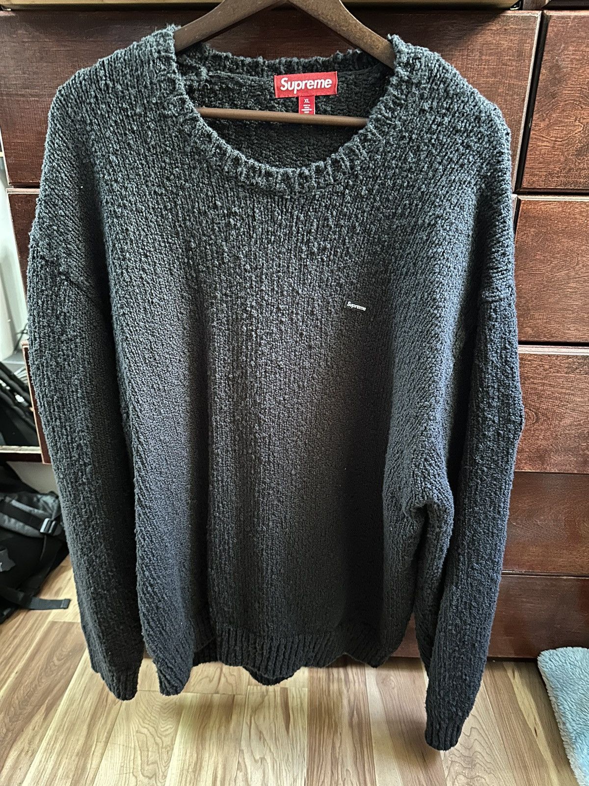 Supreme Supreme Boucle Small Box Sweater | Grailed