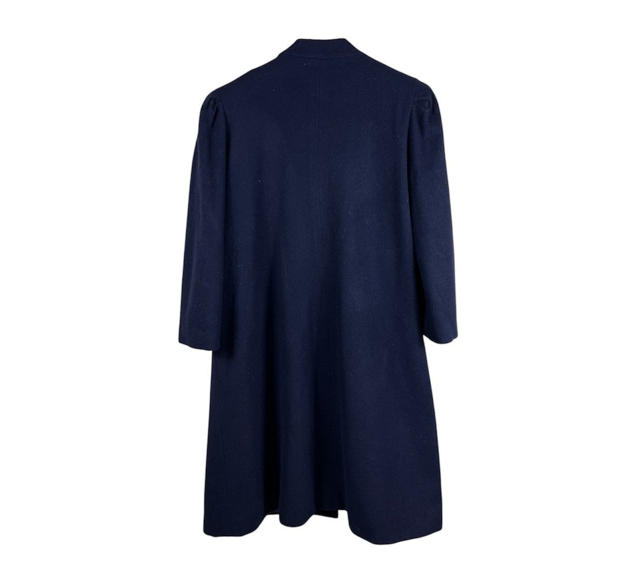 Carven Vintage Carven pour ADP France wool navy archive long coat Size S / US 4 / IT 40 - 2 Thumbnail