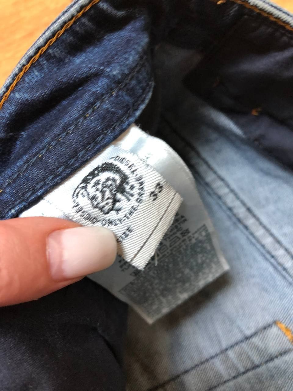 Diesel × Japanese Brand Crazy Crash Dirty Faded Jean Japan Avant Garde Style Size US 33 - 17 Thumbnail