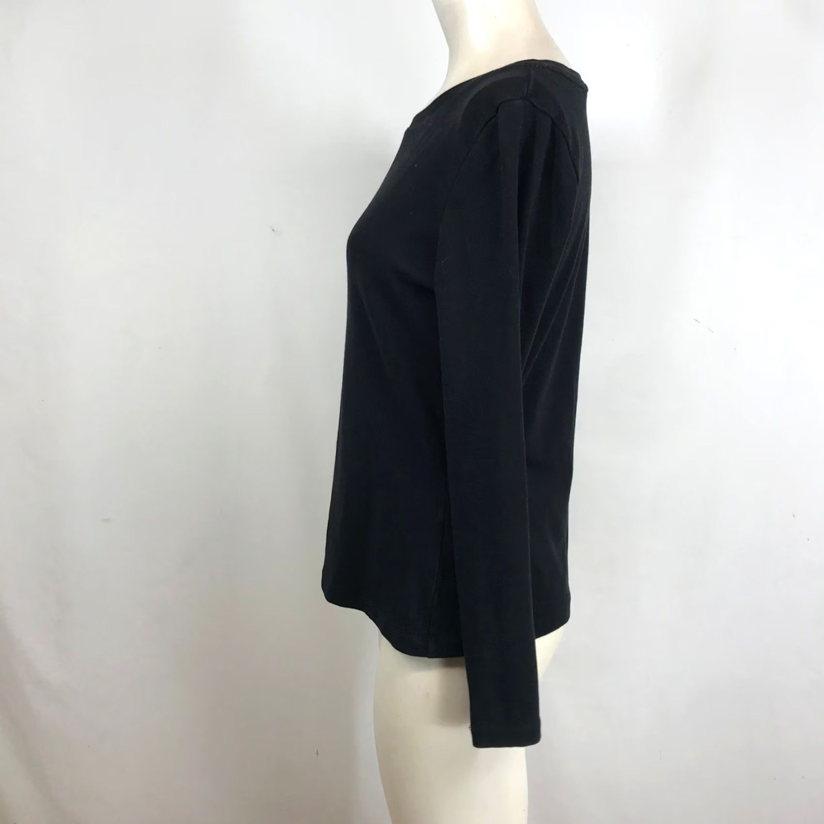 Boden Boden Black Long Sleeve Scoop Neck Tee Shirt Womens US 12 Size XL / US 12-14 / IT 48-50 - 6 Thumbnail