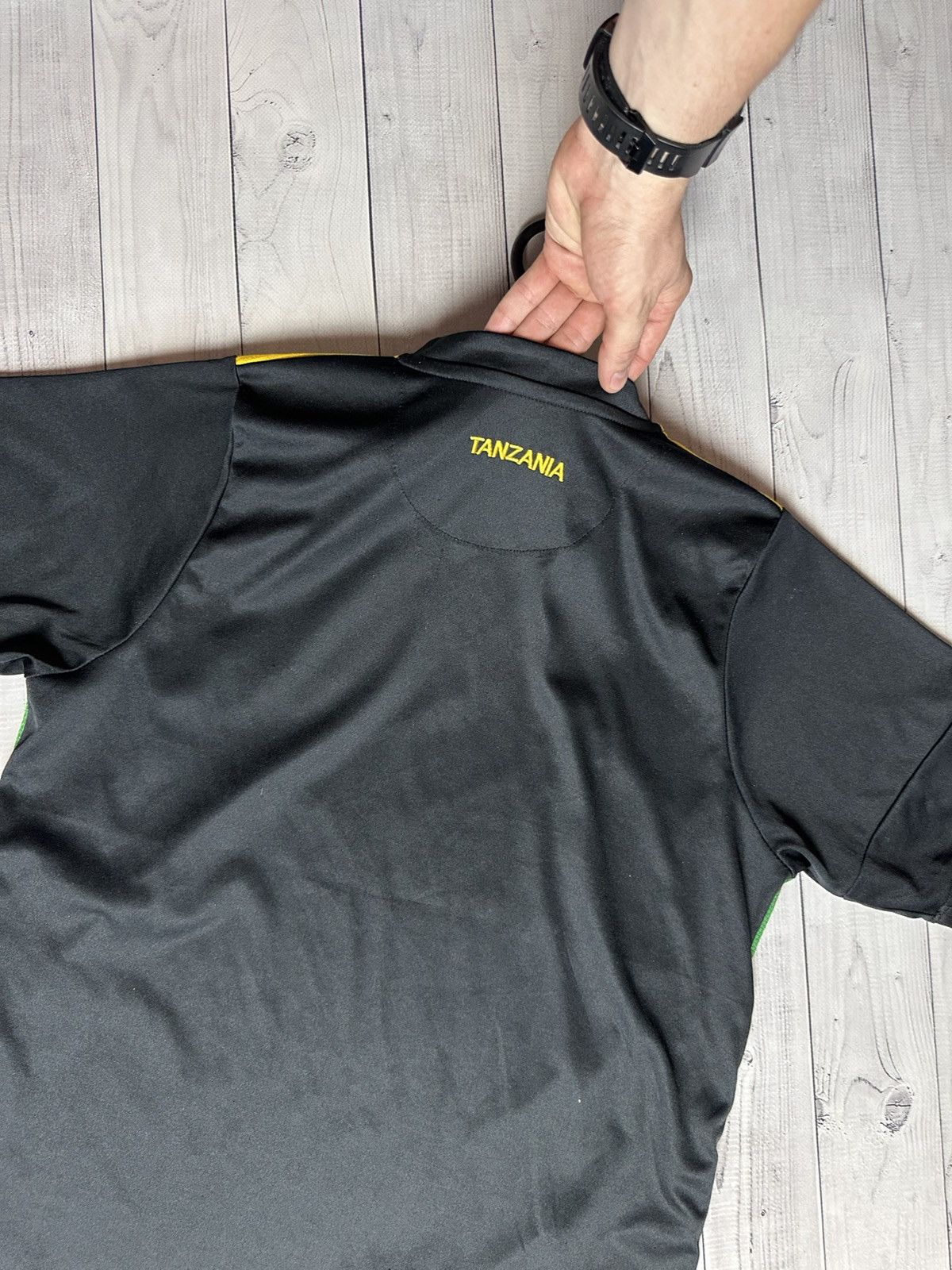 Other Vintage adidas Tanzania soccer jersey size M black rare Size US M / EU 48-50 / 2 - 5 Thumbnail