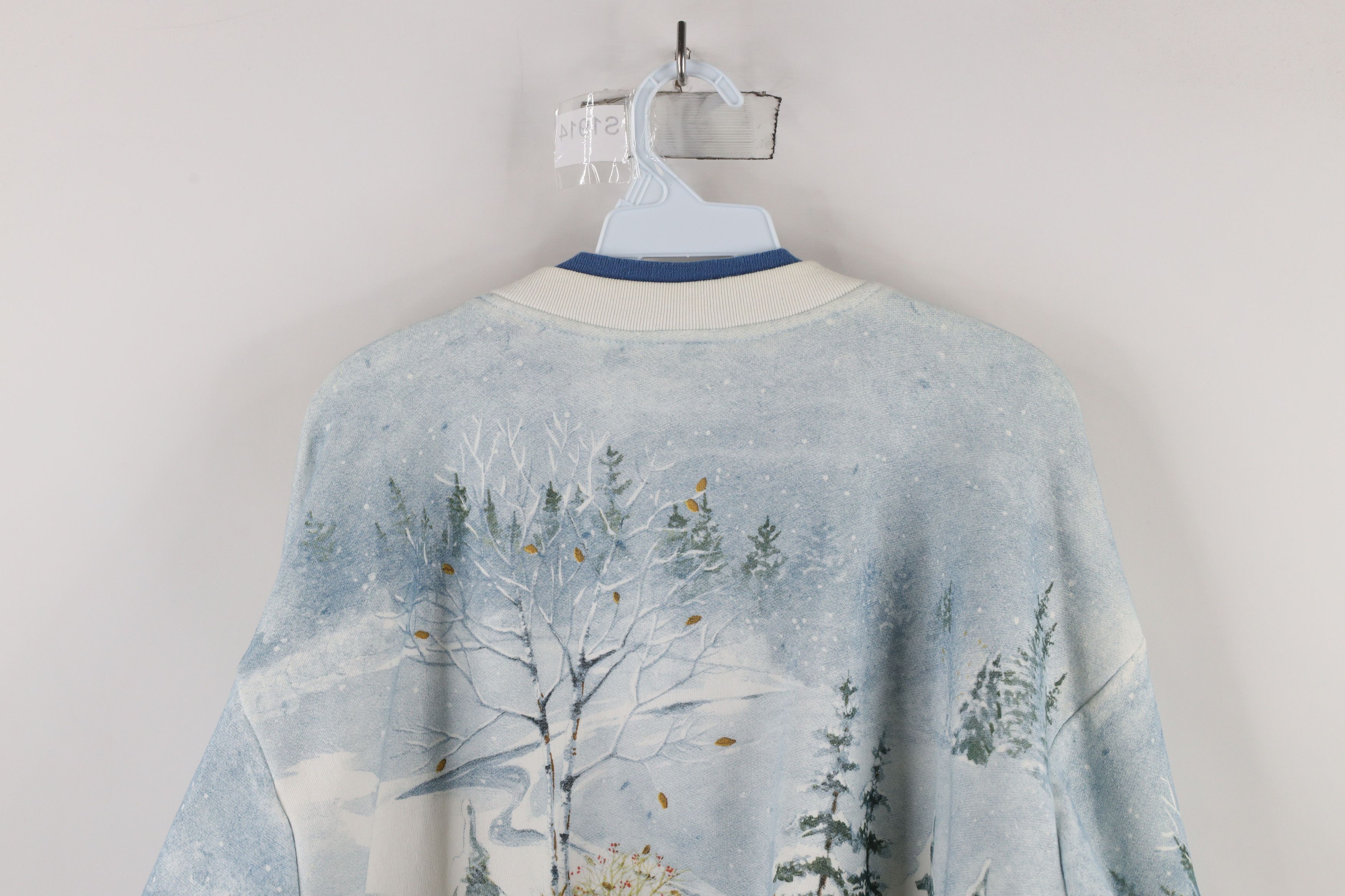 Vintage Vintage 90s Streetwear All Over Print Cardigan Sweatshirt Size M / US 6-8 / IT 42-44 - 15 Thumbnail