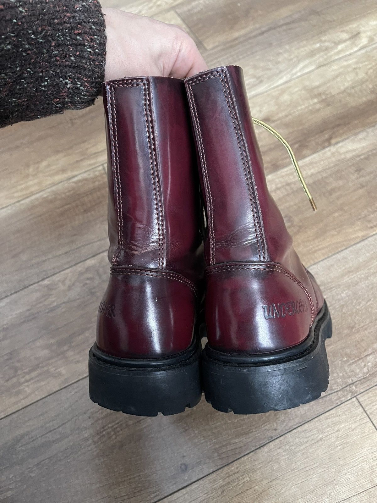 Japanese Brand Undercover Leather Boots Shoes Japan Vintage Size US 7 / EU 40 - 16 Thumbnail