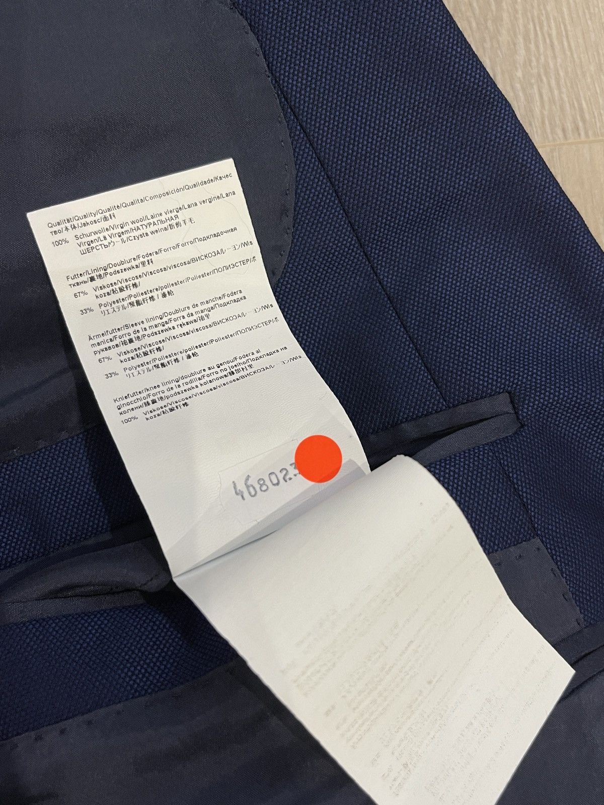 Hugo Boss Hugo Boss classic suit blue blazer trousers 36R Size 36R - 10 Thumbnail