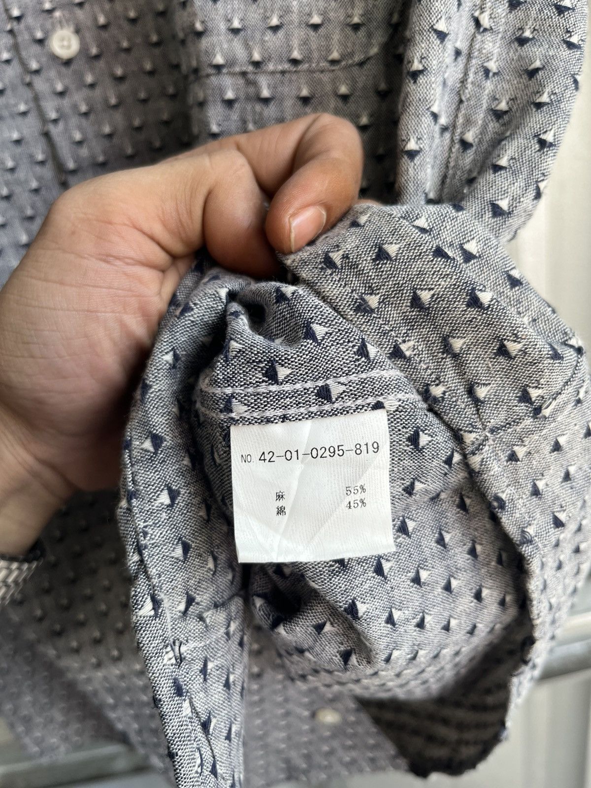 Beams Japan Vintage beams textured button shirt /visvim/kapital/orslow/ Size US M / EU 48-50 / 2 - 5 Thumbnail