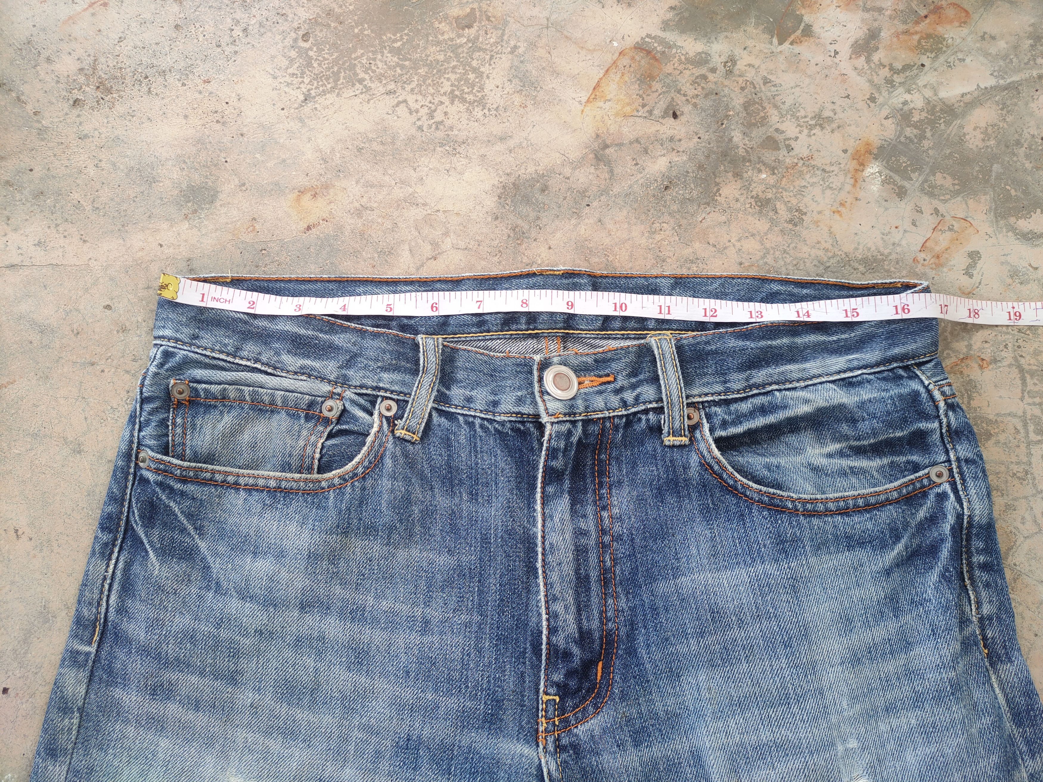 Japanese Brand W33 VINTAGE NC12-322 RIPPED DISTRESSED JEANS DENIM PANTS Size US 33 - 6 Thumbnail