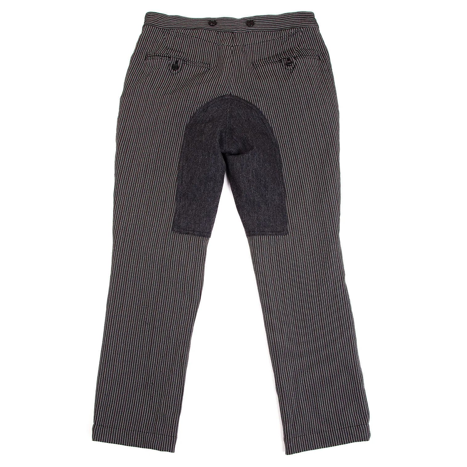 Junya Watanabe Polyester Striped Hip Transition Pants in Black and White Size US 30 / EU 46 - 11 Thumbnail