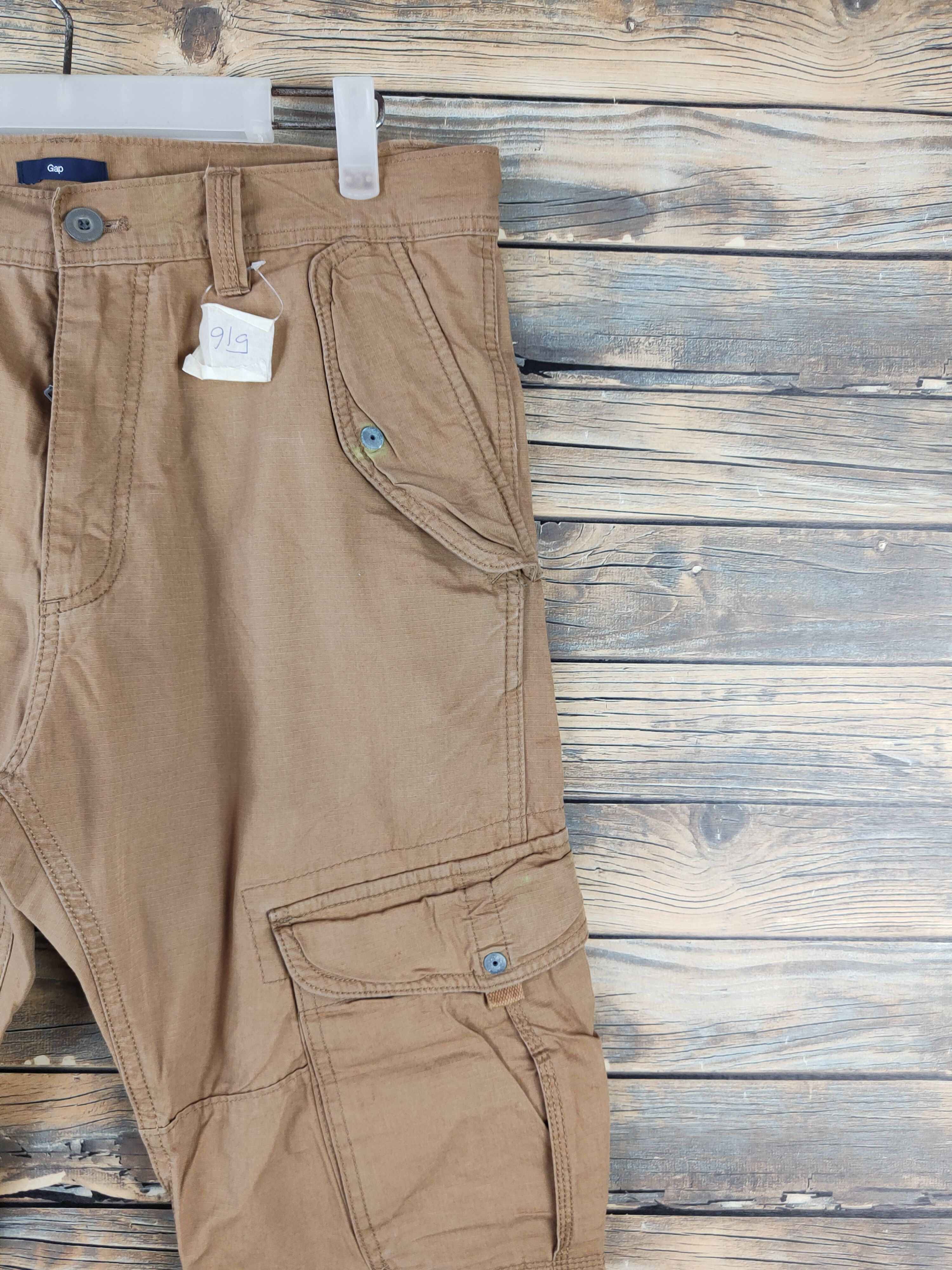 Gap DLL Gap Brown Multipocket Tactical Cargo Pants #516 Size US 33 - 5 Thumbnail