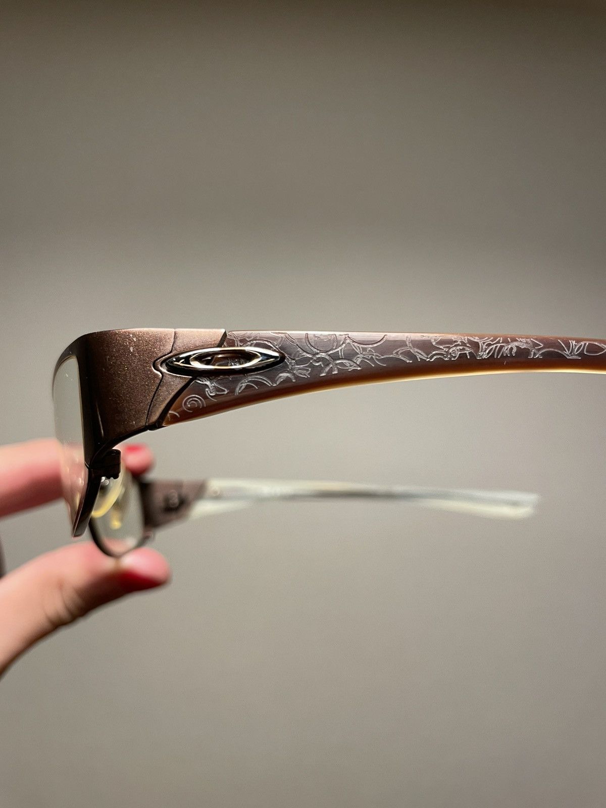 Oakley OAKLEY Cato 'Polished Brown' SUNGLASSES Size ONE SIZE - 4 Thumbnail