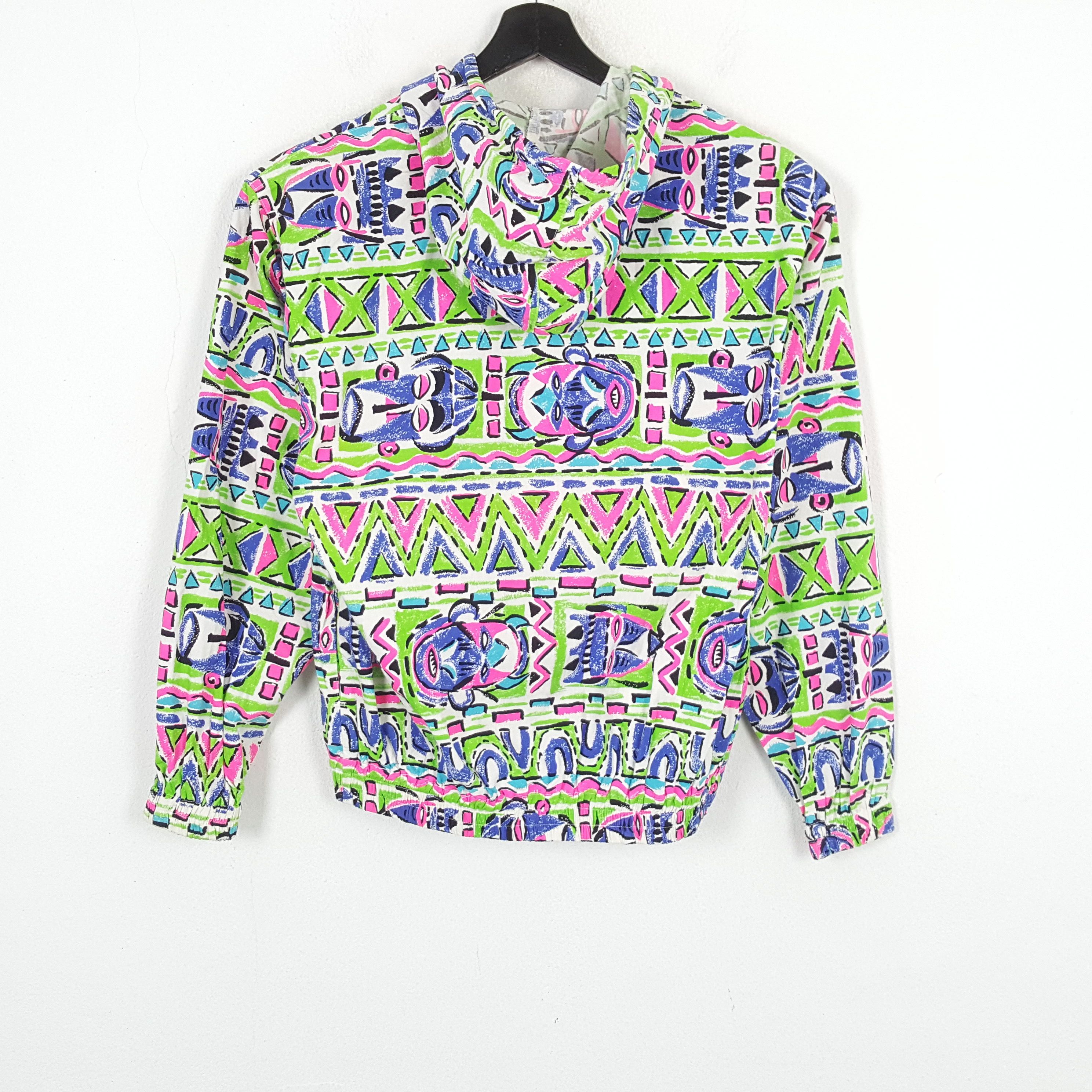 O'Neill × Vintage O'NEILL Nice Design Windbreaker Jacket Hoodies Size US M / EU 48-50 / 2 - 3 Thumbnail