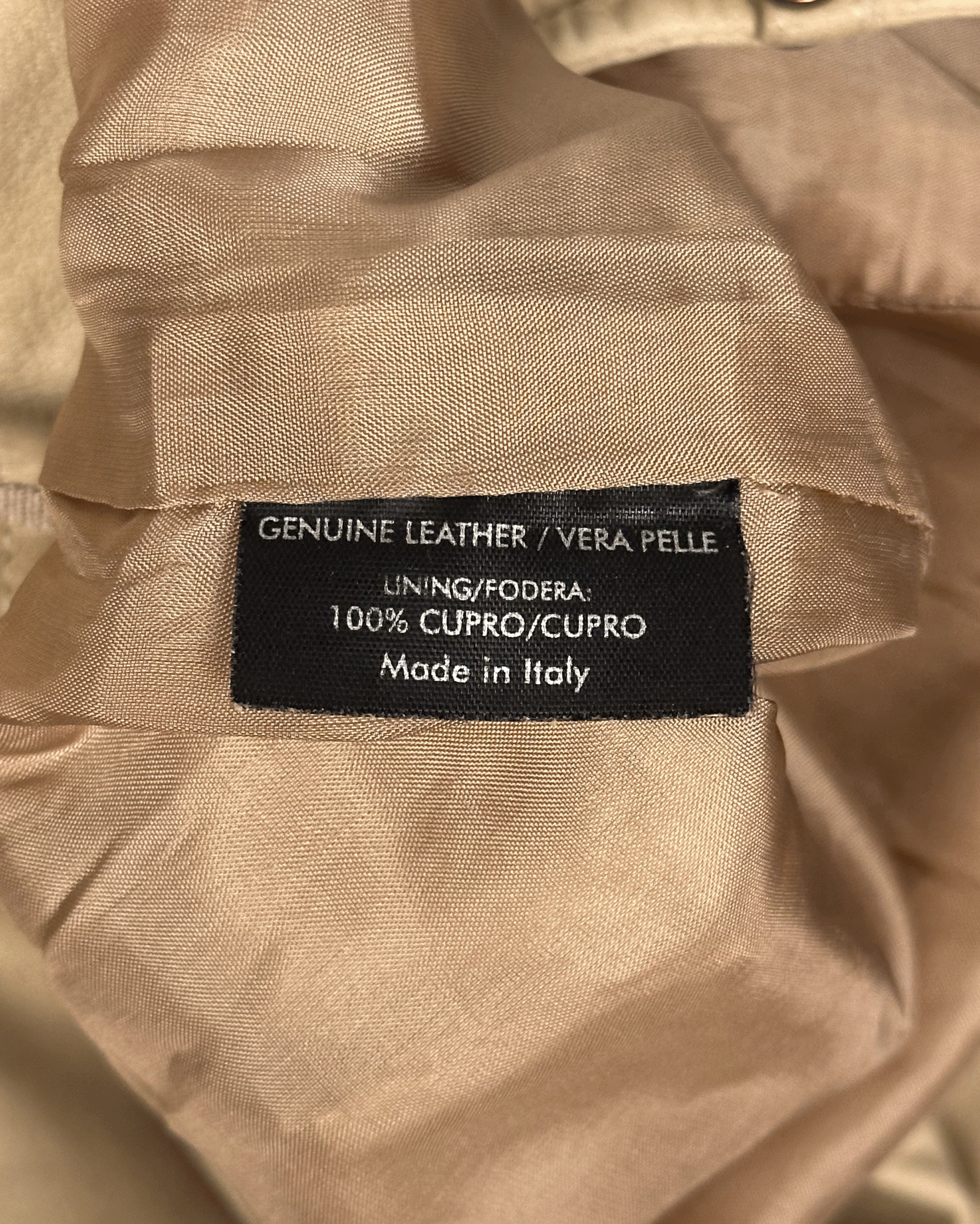 Gucci Gucci Tom Ford Cream Leather Flared Pants Size US 28 / EU 44 - 11 Thumbnail