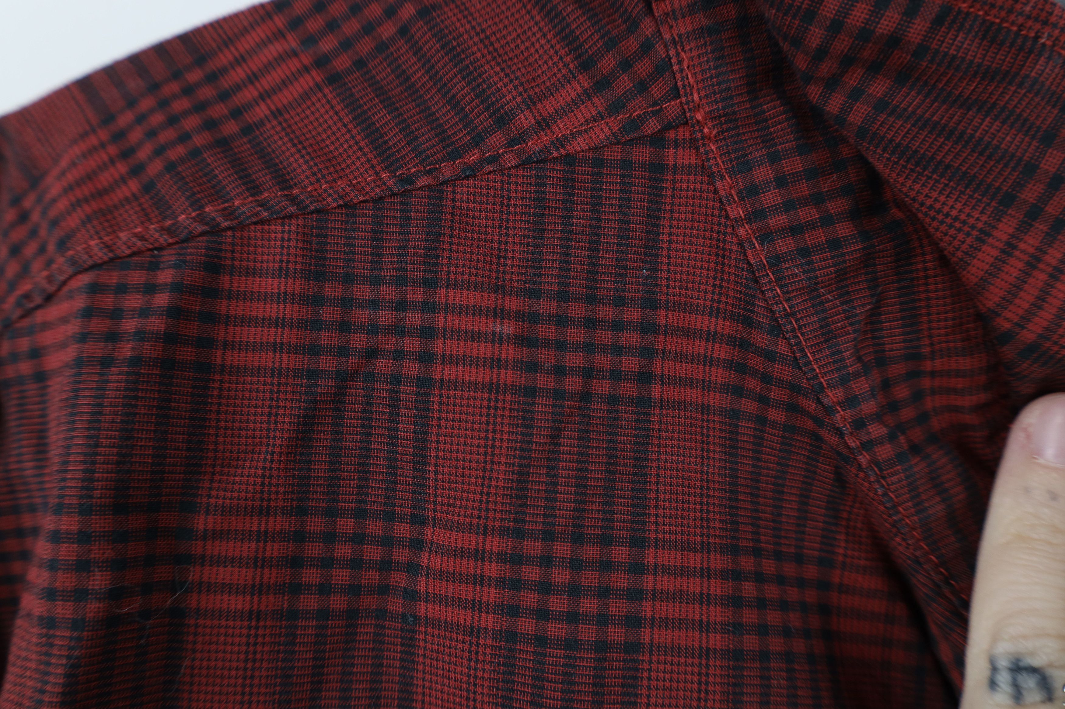 Vintage 5.11 Tactical Series Collared Uniform Button Shirt Plaid Size US L / EU 52-54 / 3 - 6 Thumbnail