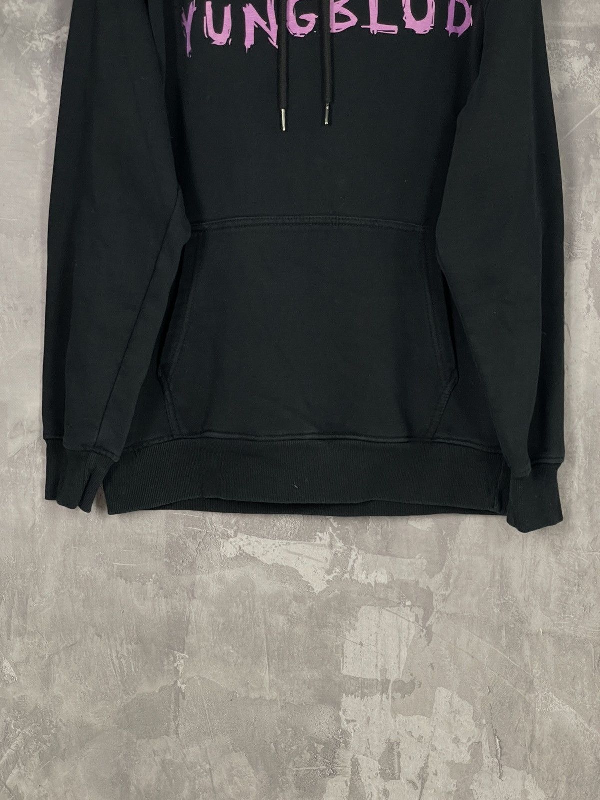 Rap Tees × Vintage Yungblud Big Logo Black Street Graphic Hype Hoodie Size US M / EU 48-50 / 2 - 5 Thumbnail