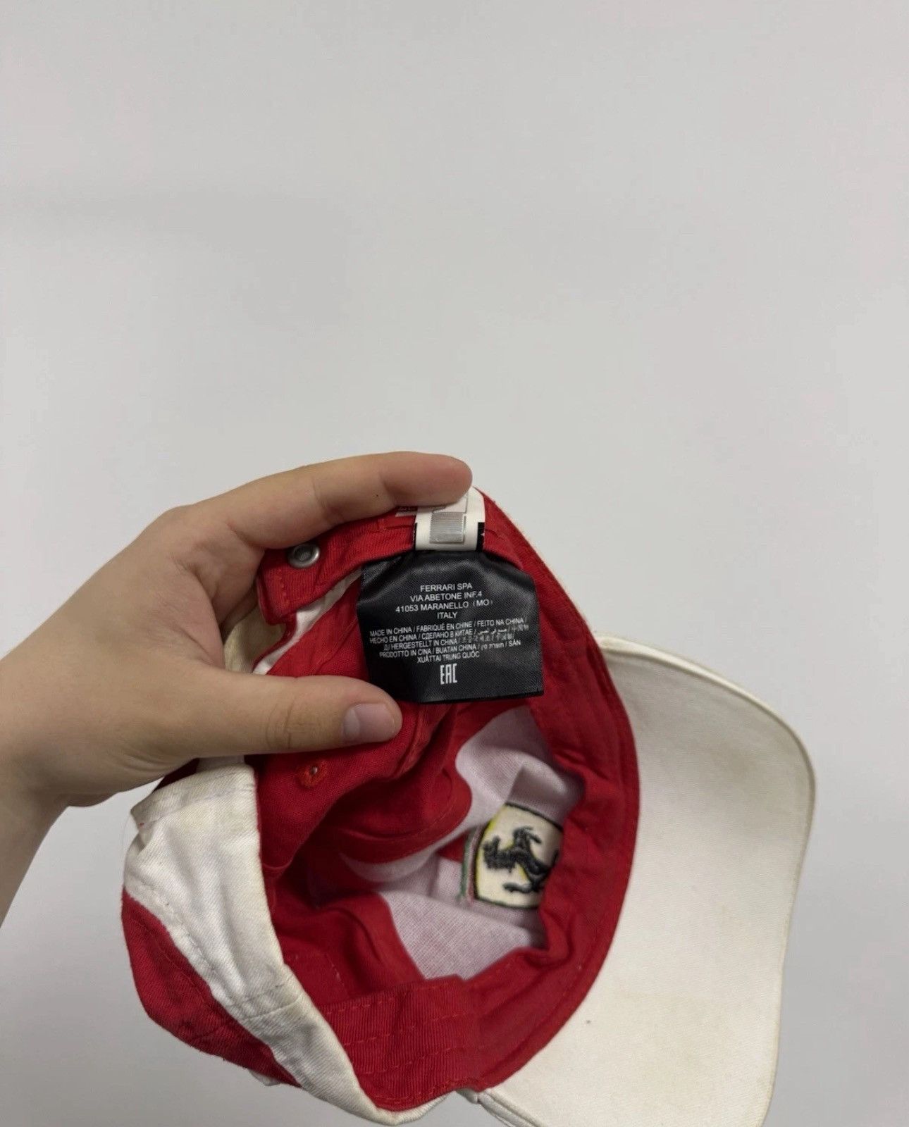 Ferrari Vintage F1 Scuderia Ferrari Baseball Cap Formula1 Team Size ONE SIZE - 11 Thumbnail