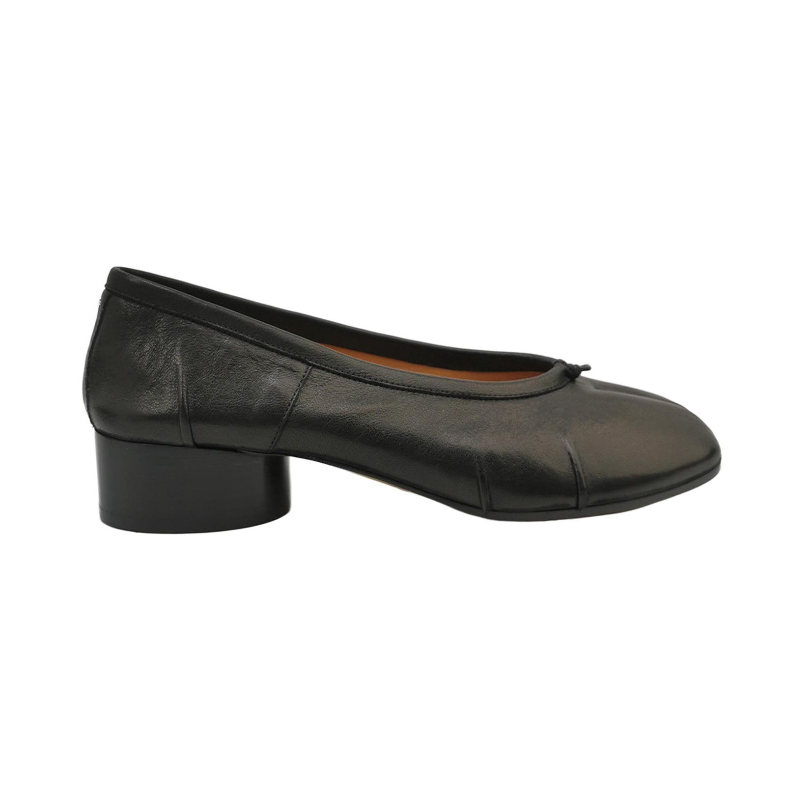 Maison Margiela Maison Margiela Black Tabi Block Heel Pumps Size 39 Size US 9 / IT 39 - 1 Thumbnail