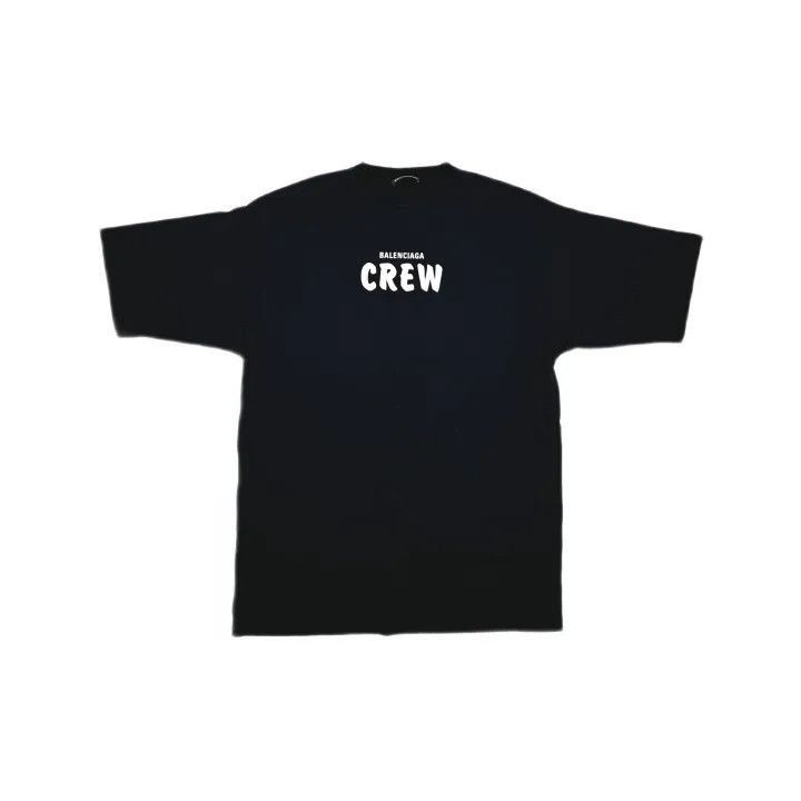 Balenciaga Balenciaga Balenciaga Black Logo Print Short Sleeve TShirt Size US XS / EU 42 / 0 - 2 Thumbnail