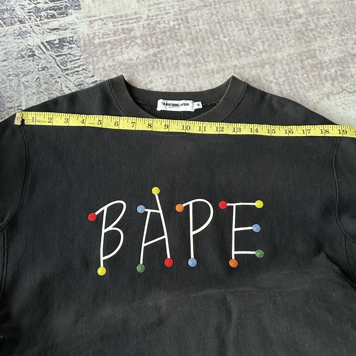 Bape Vintage Bape Spellout Sweatshirt Size US M / EU 48-50 / 2 - 14 Thumbnail