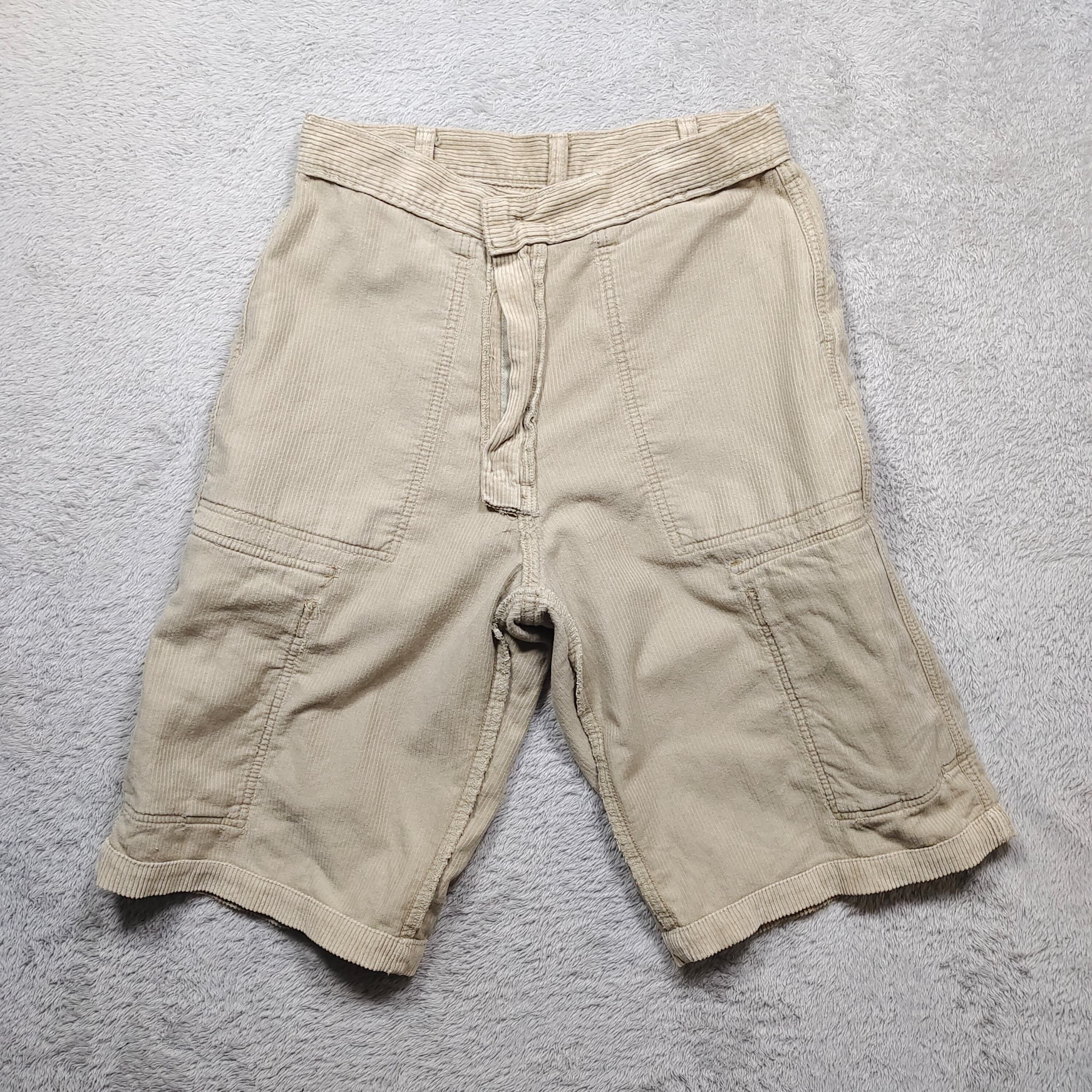 Schott Vintage Schott NYC Corduroy Cargo Shorts Size US 30 / EU 46 - 2 Thumbnail