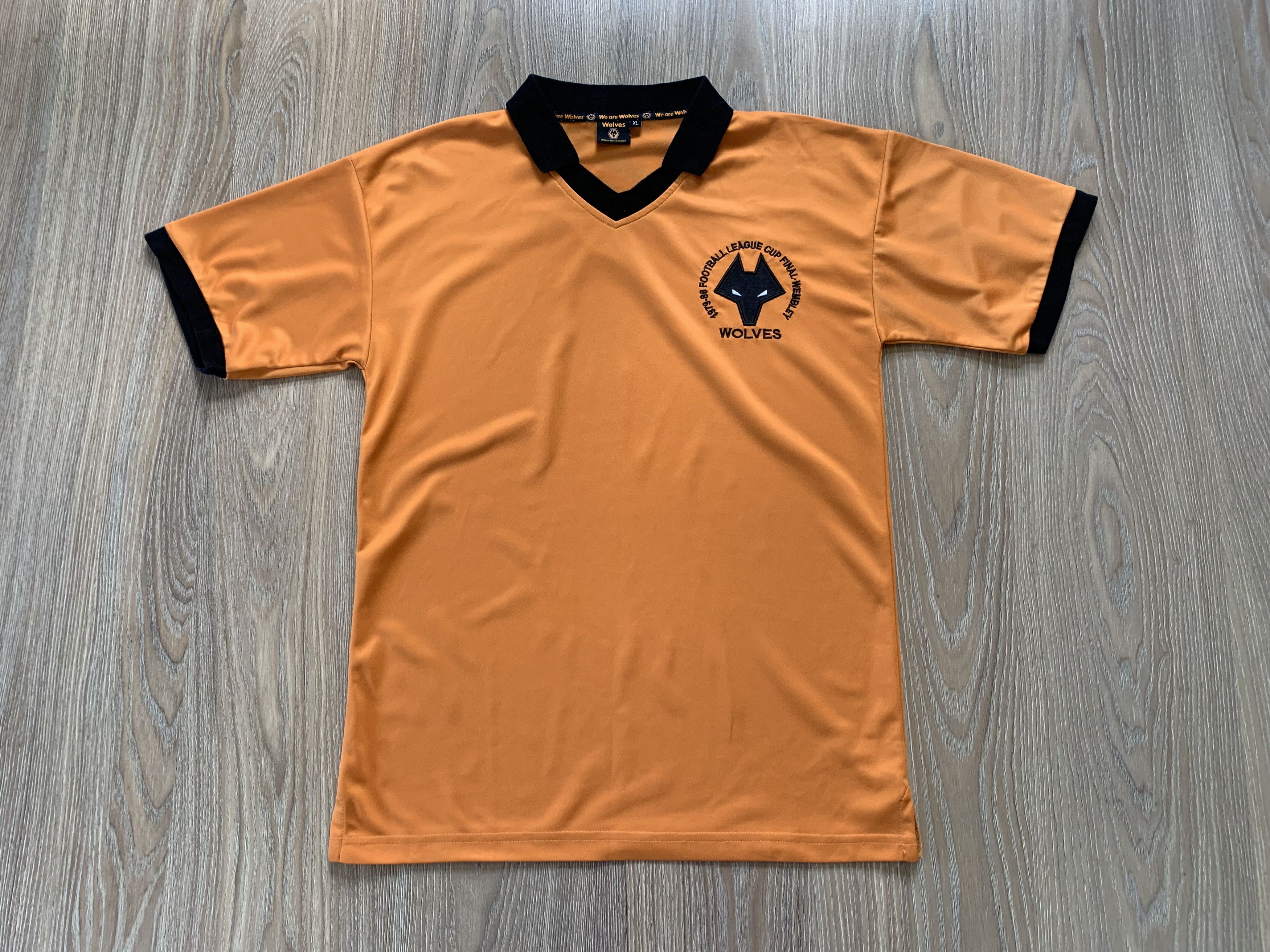 Vintage Vintage Wolves FC Polo Size US XL / EU 56 / 4 - 2 Thumbnail