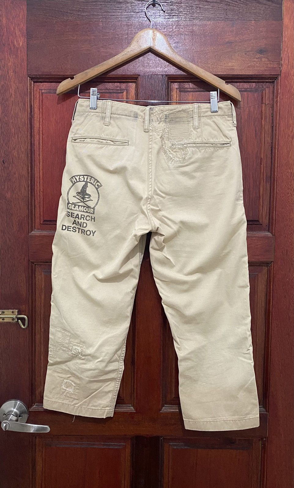 Hysteric Glamour Hysteric Glamour Search And Destroy Design Distressed Quater Size US 28 / EU 44 - 1 Thumbnail