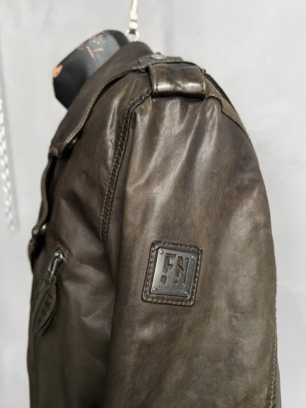 14th Addiction Biker leather moto jacket y2k 14th addition style Size US M / EU 48-50 / 2 - 4 Thumbnail