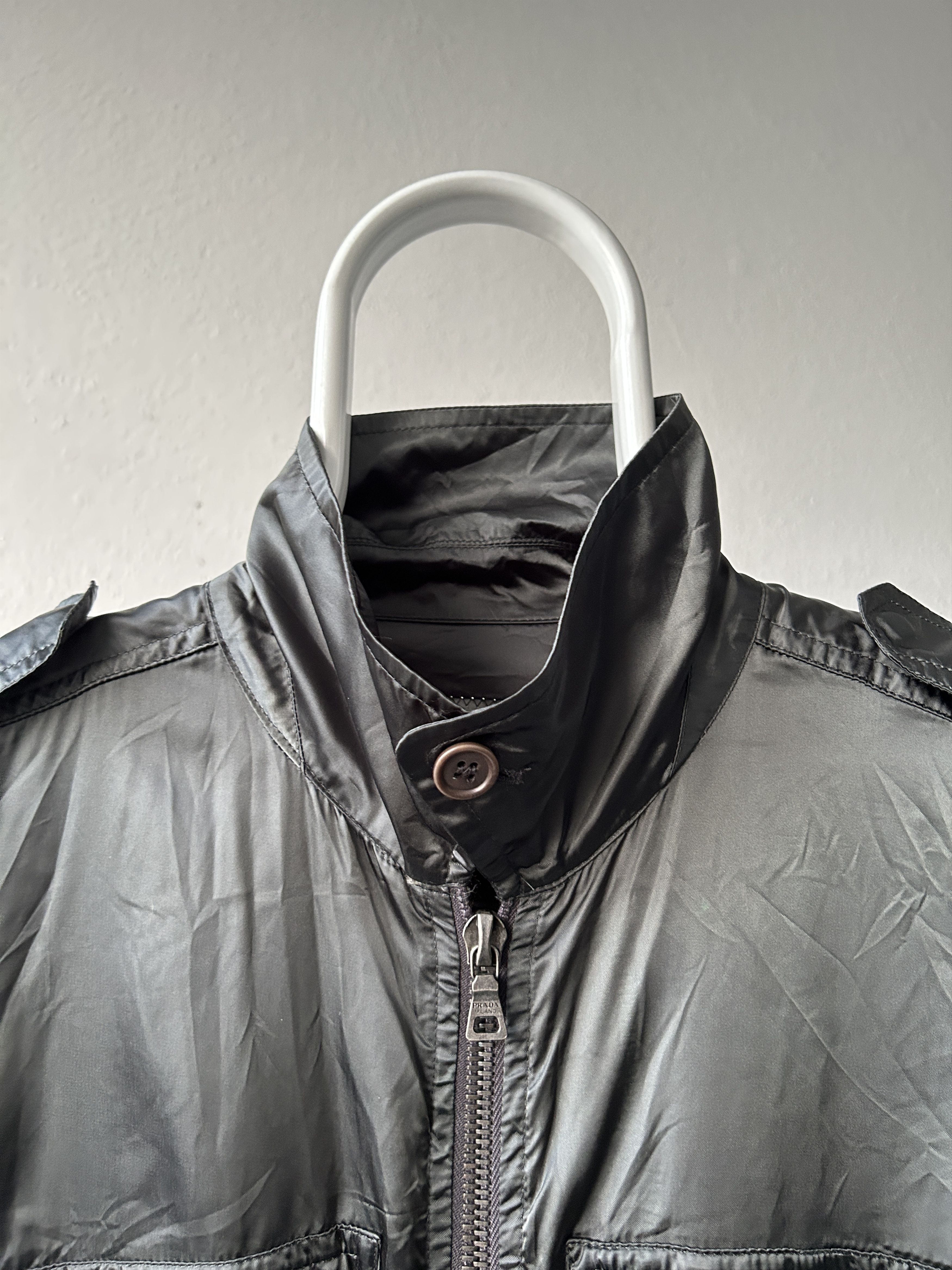 Prada Archive 2002-2005 Prada sport light nylon zip overshirt Size US XL / EU 56 / 4 - 9 Thumbnail