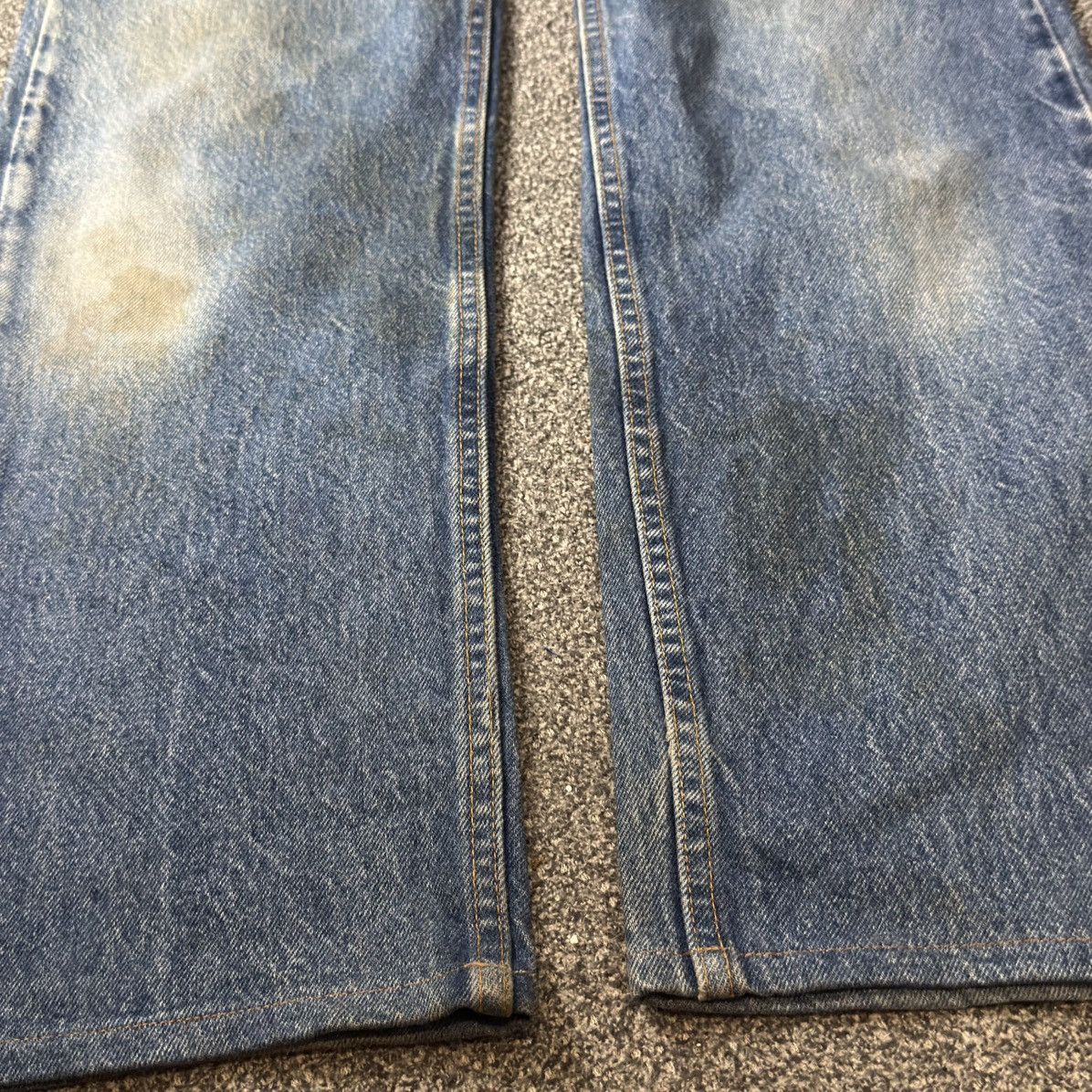 Levi's Levis 505 Regular Fit Straight Leg Dirty Denim W35 y2k Style Size US 36 / EU 52 - 5 Thumbnail