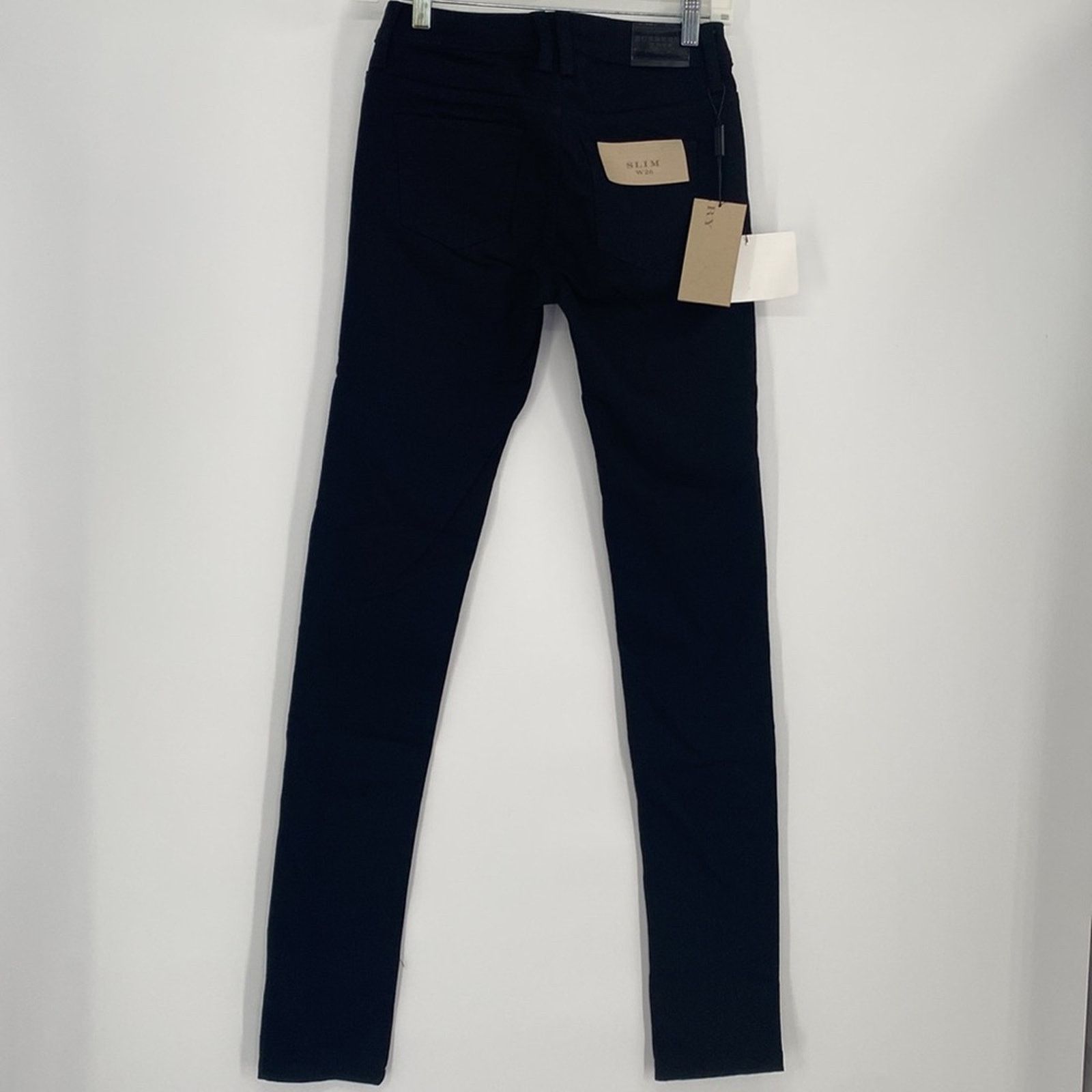 Burberry Burberry Brit Slim Skinny Black Jeans New with Tags Size 26 Size 26" / US 2 / IT 38 - 5 Thumbnail