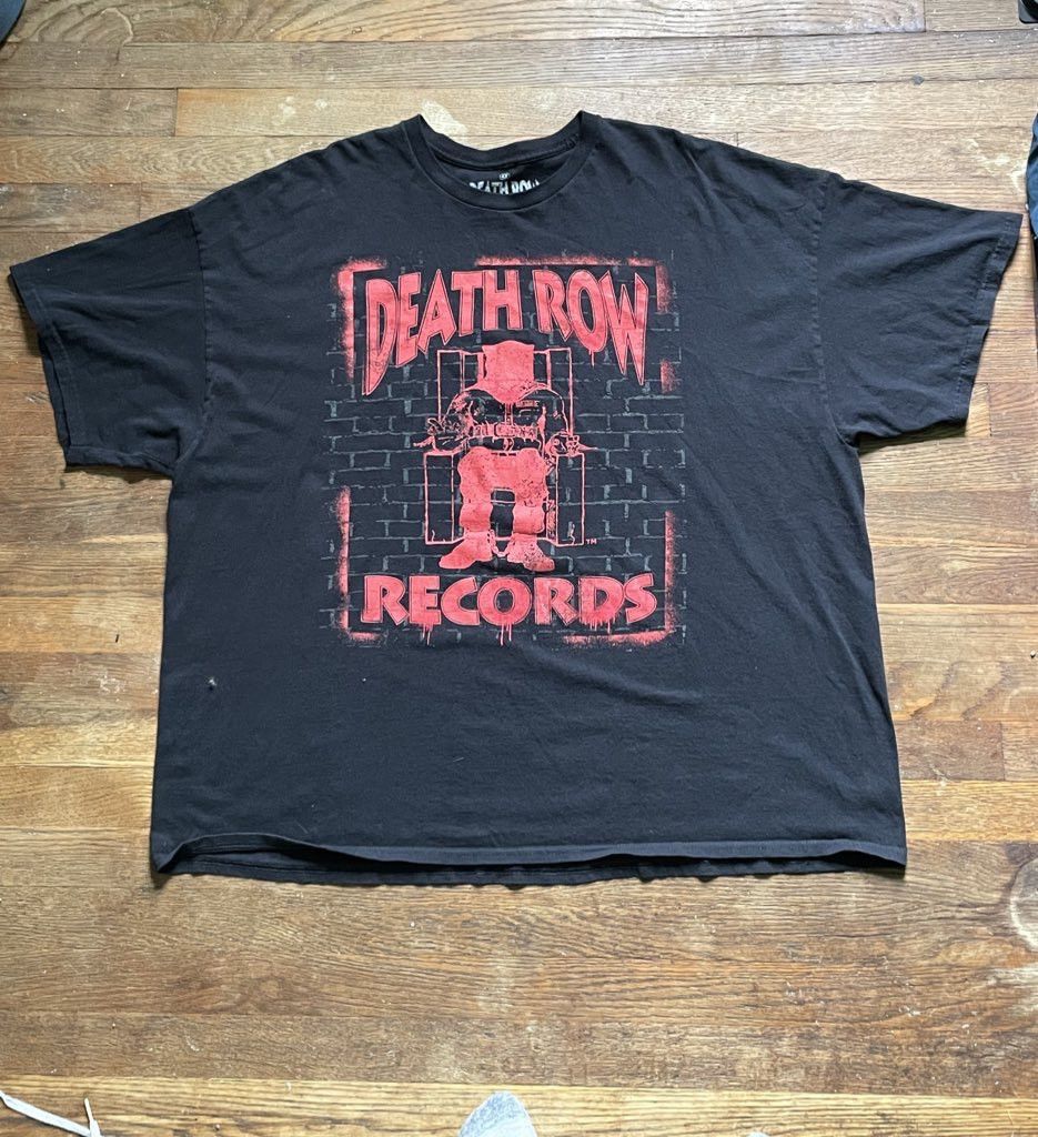 Death Row Records DEATH ROW RECORDS Logo Tee Size US XXL / EU 58 / 5 - 1 Thumbnail