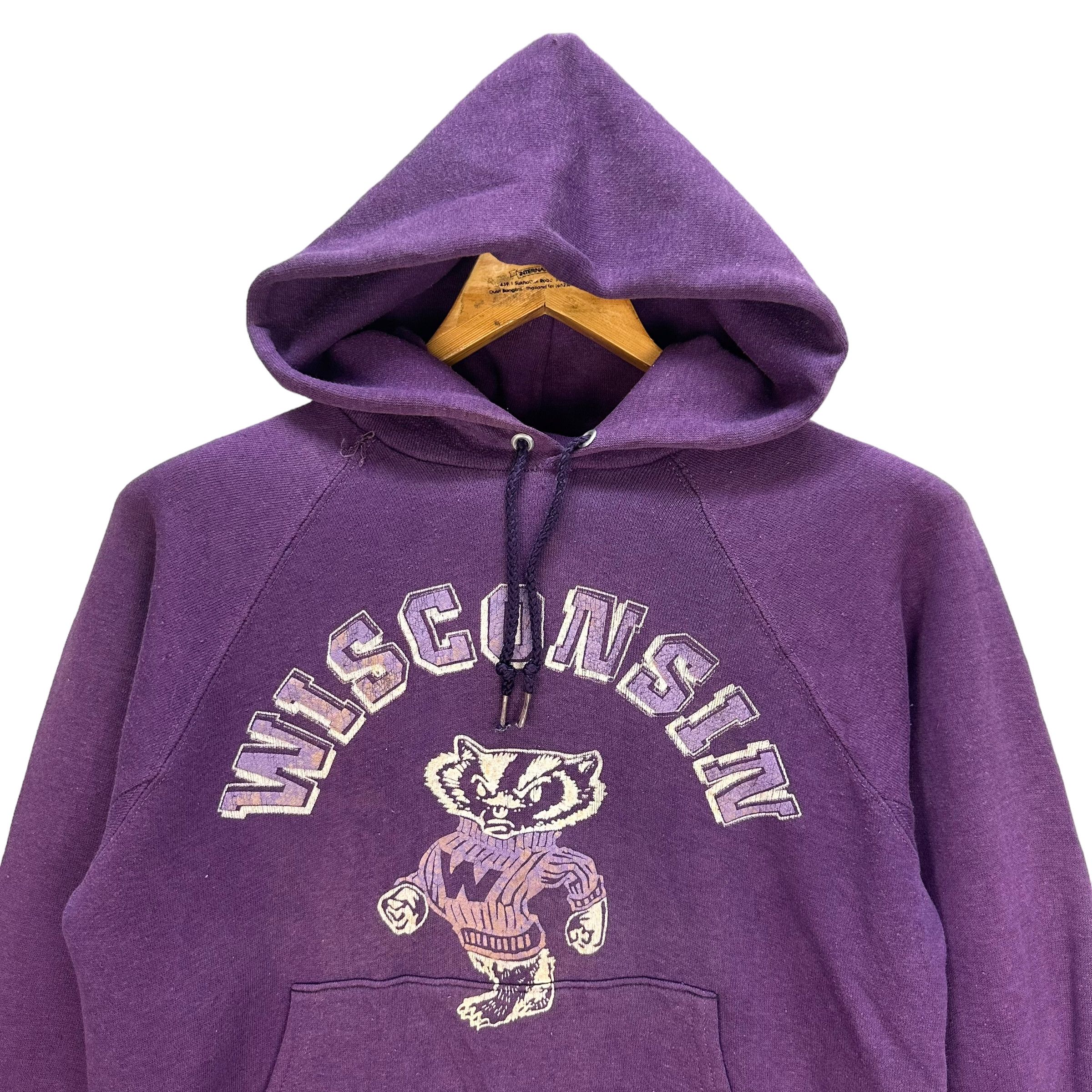 Bricks & Wood BIRCKS ATHLETIC WISCONSIN HOODIES #8021-196 Size US XS / EU 42 / 0 - 2 Thumbnail