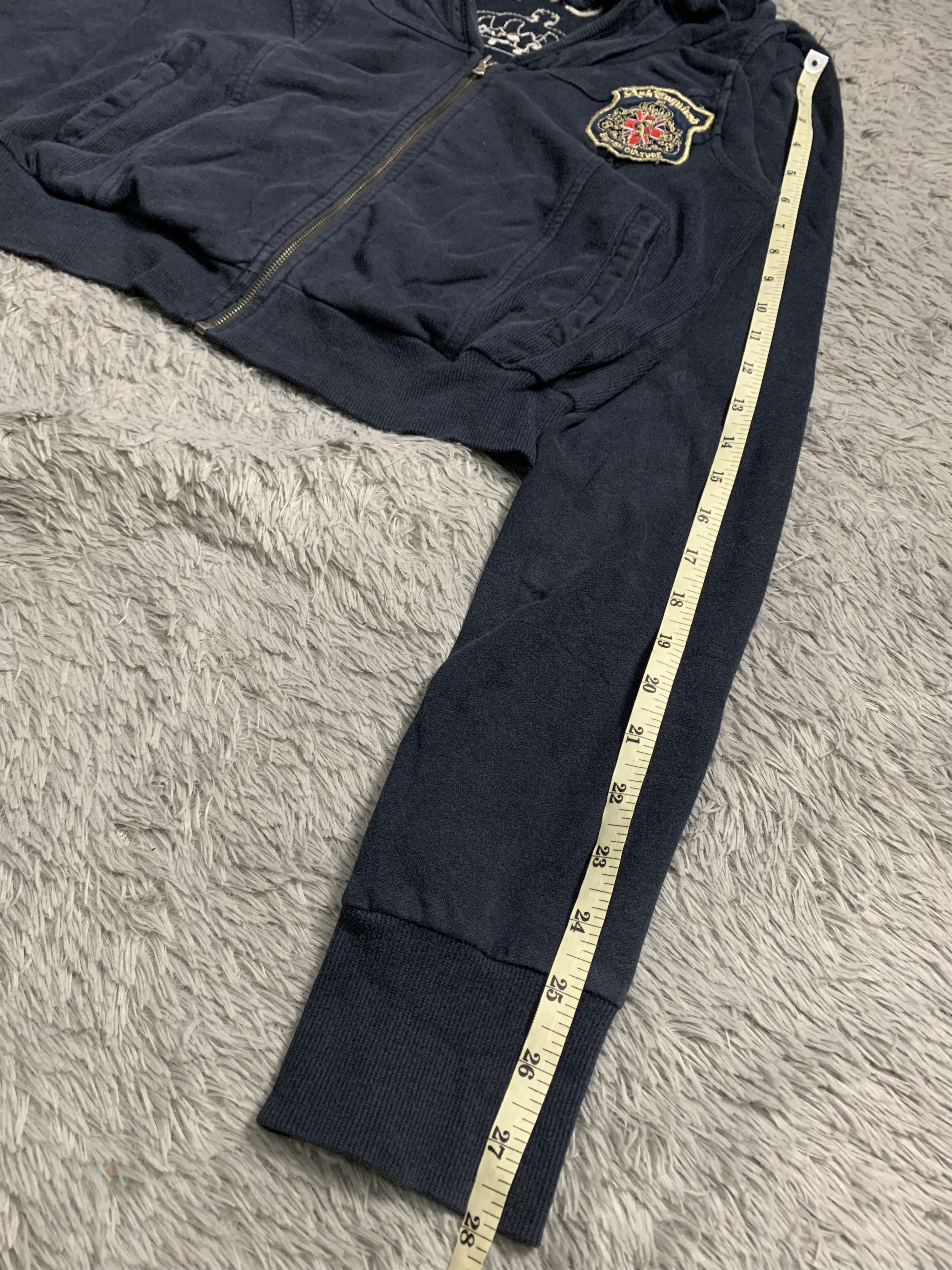 Japanese Brand Time-Worn Essentials Ask Hidden Zip Hoodie Size US S / EU 44-46 / 1 - 10 Thumbnail
