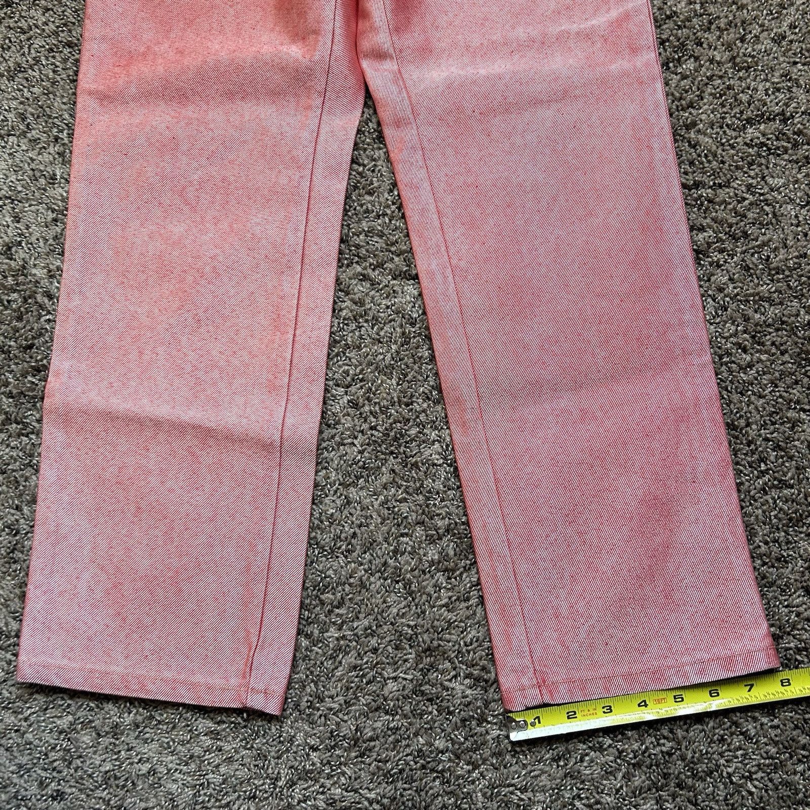 Other Vintage Reflect Jeans Red/Pink Metallic Womens Size 6 Size 28" / US 6 / IT 42 - 10 Thumbnail