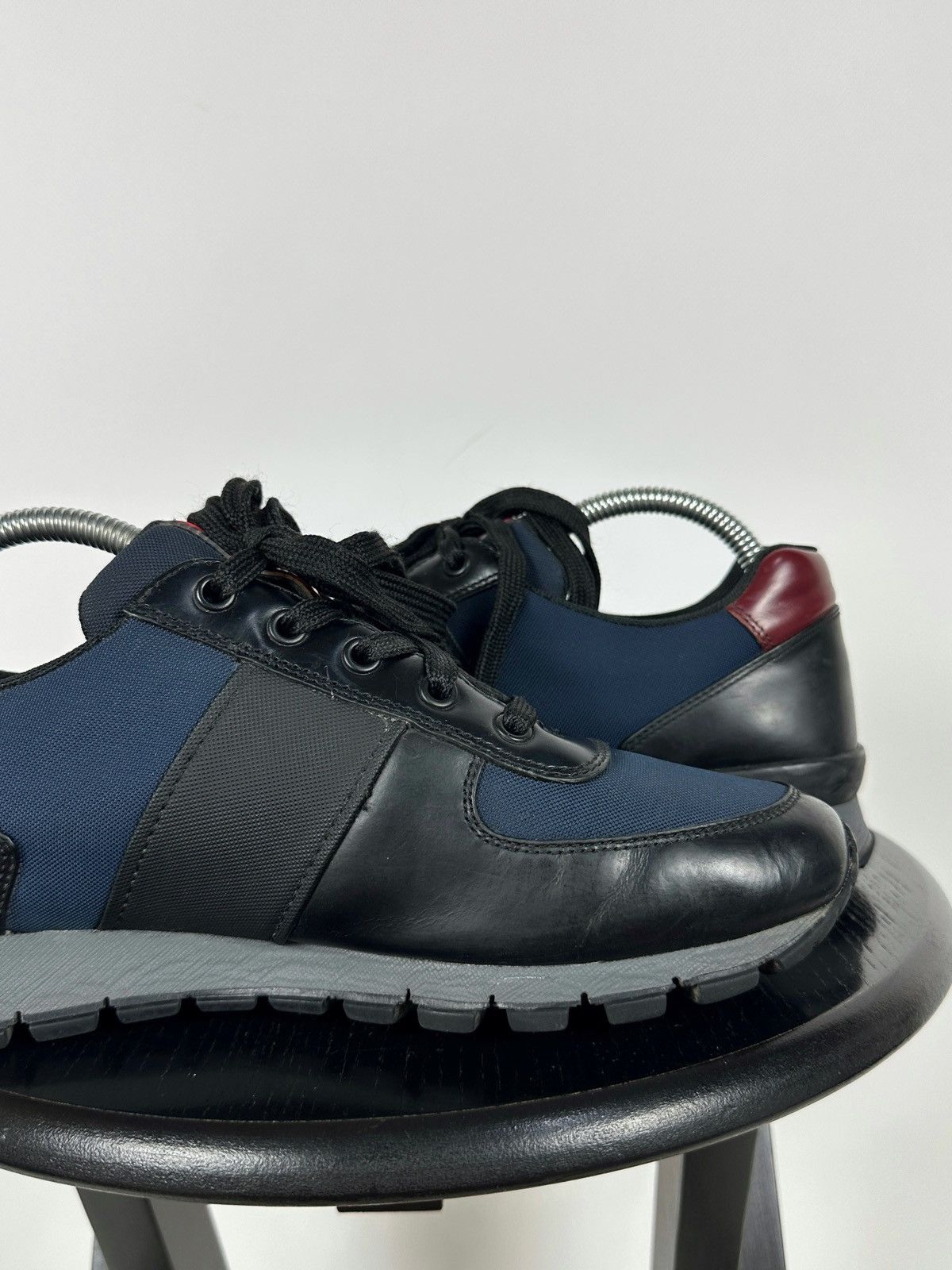Prada Prada Matchrace Leather Sneakers Size US 7 / EU 40 - 19 Thumbnail