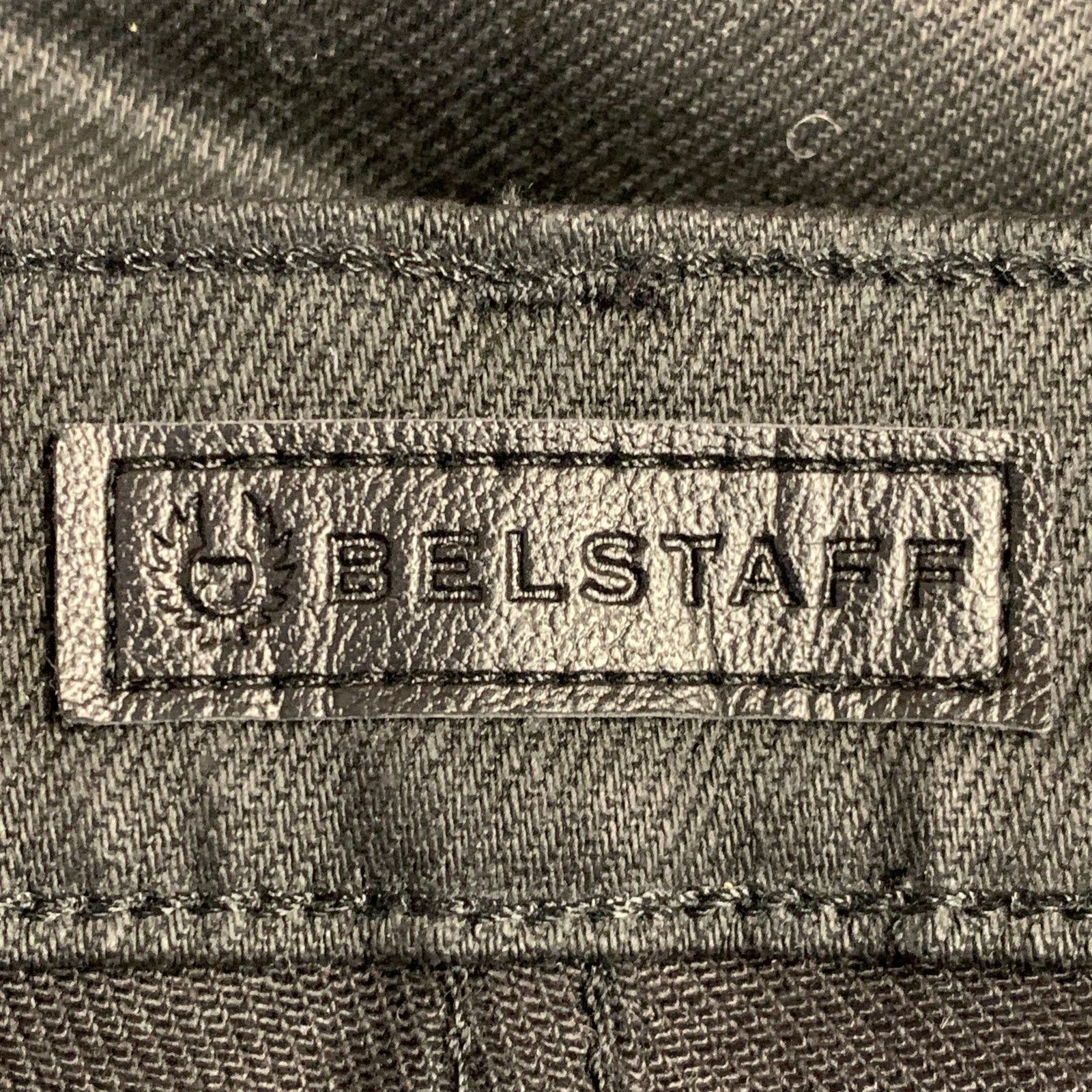 Belstaff BELSTAFF Black Twill Cotton Straight Zip Fly Biker Jeans Size US 34 / EU 50 - 5 Thumbnail
