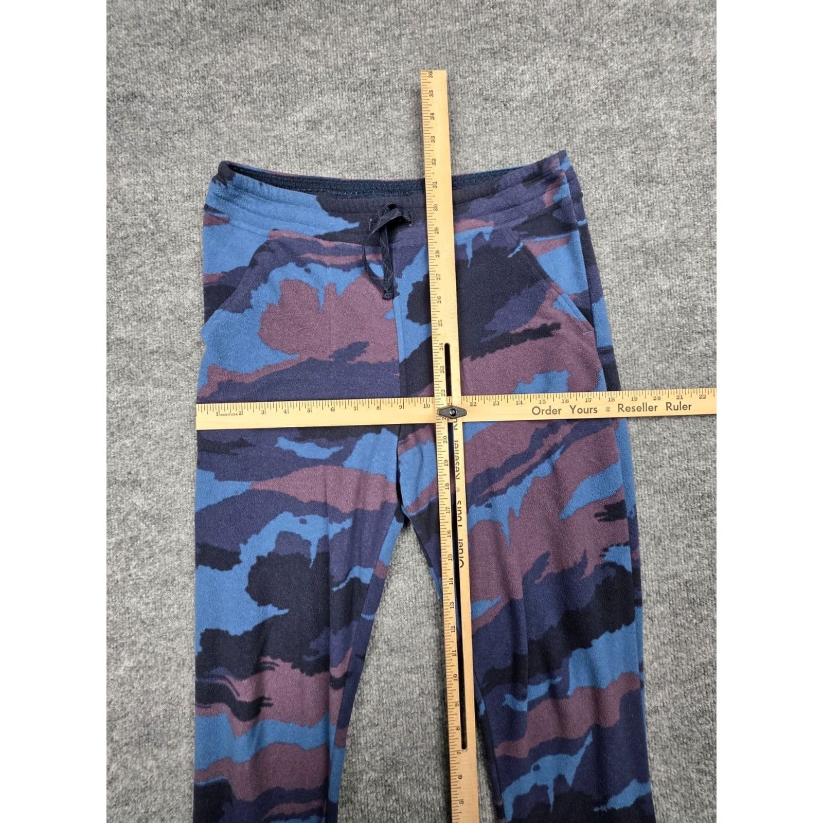 Patagonia Patagonia Snap-T Camo Fleece Joggers Pants Women's Medium Blue Jeans? Size 32" / US 10 / IT 46 - 5 Thumbnail