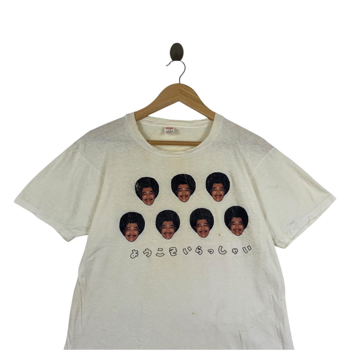 Hanes Vintage 80’ HANES FUNKADELIC JAPAN Comedian Tee Shirt Size US L / EU 52-54 / 3 - 2 Thumbnail