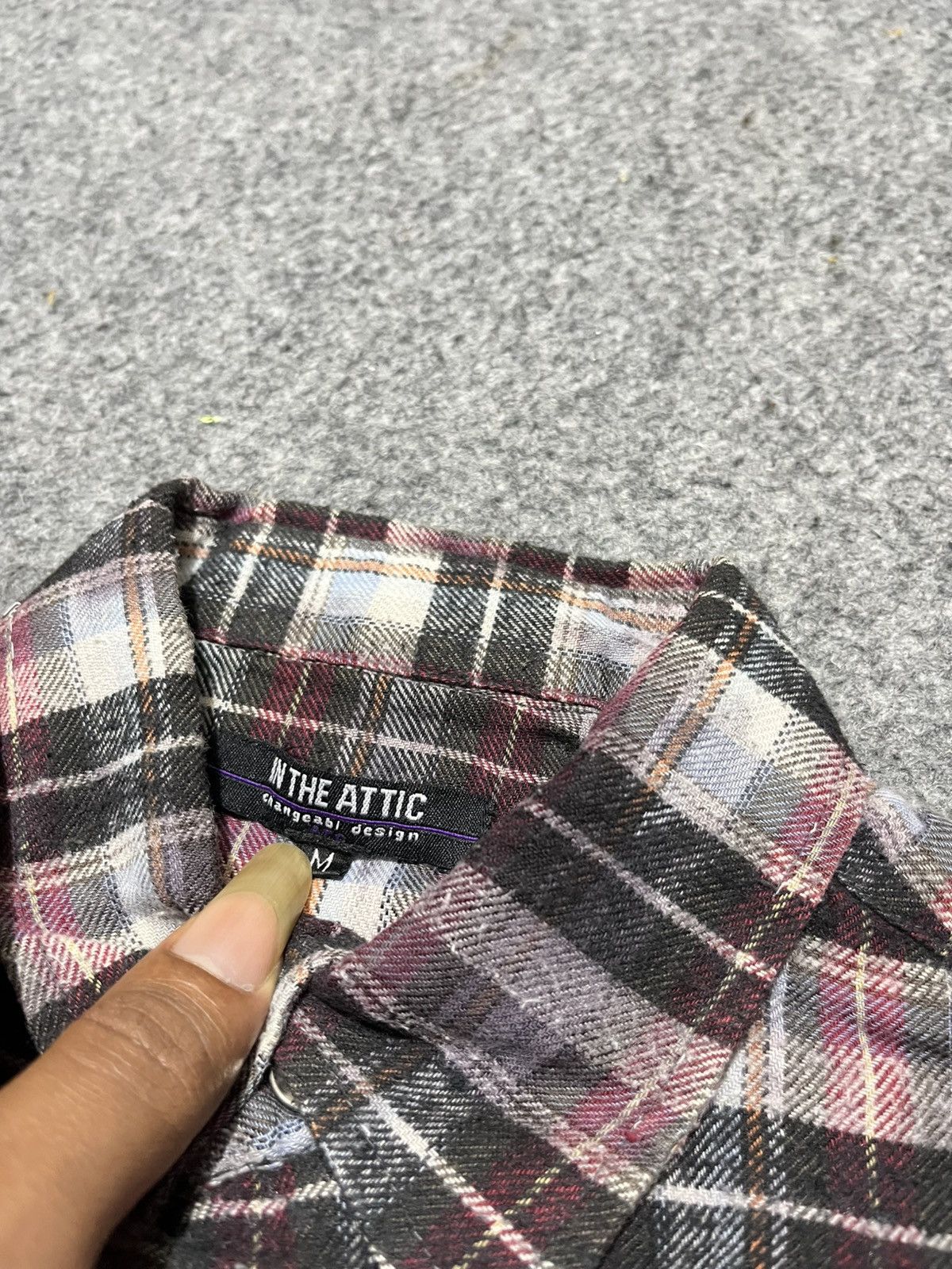 In The Attic ❌SOLDOUT❌❌In The Attic Embroidered Flanel Shirt Size US M / EU 48-50 / 2 - 17 Thumbnail