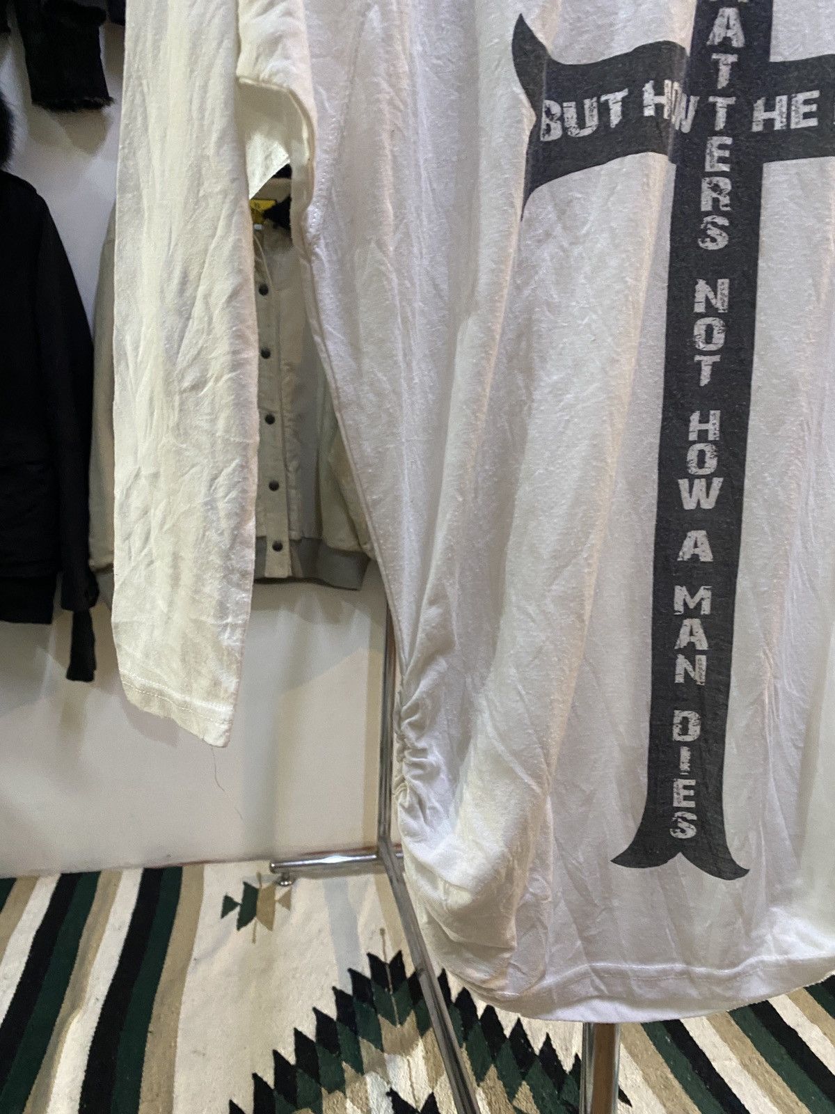 Japanese Brand Knick Knack Poem Cross Long Slevee Tee Shirt Size US M / EU 48-50 / 2 - 3 Thumbnail