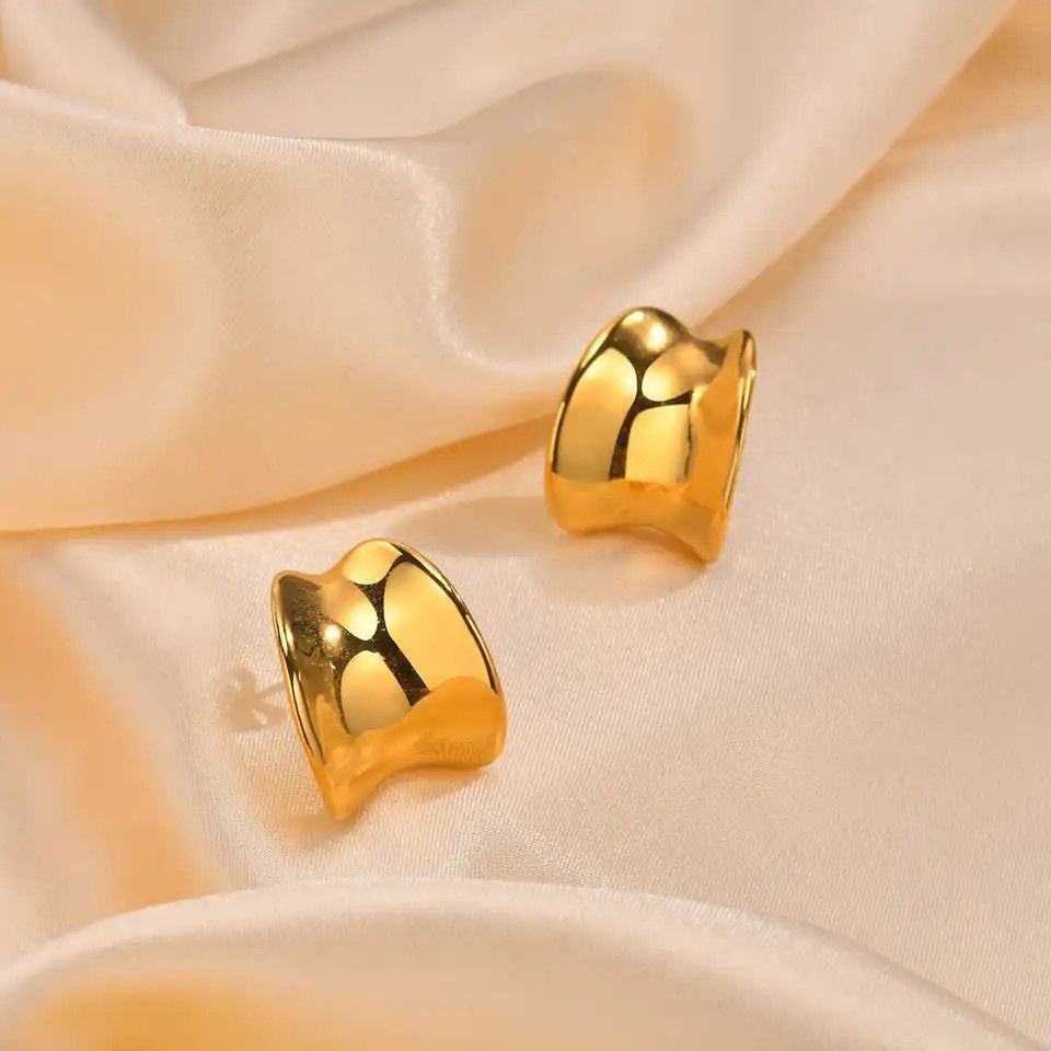 Other Irregular Geometric Statement Earrings Size ONE SIZE - 1 Thumbnail