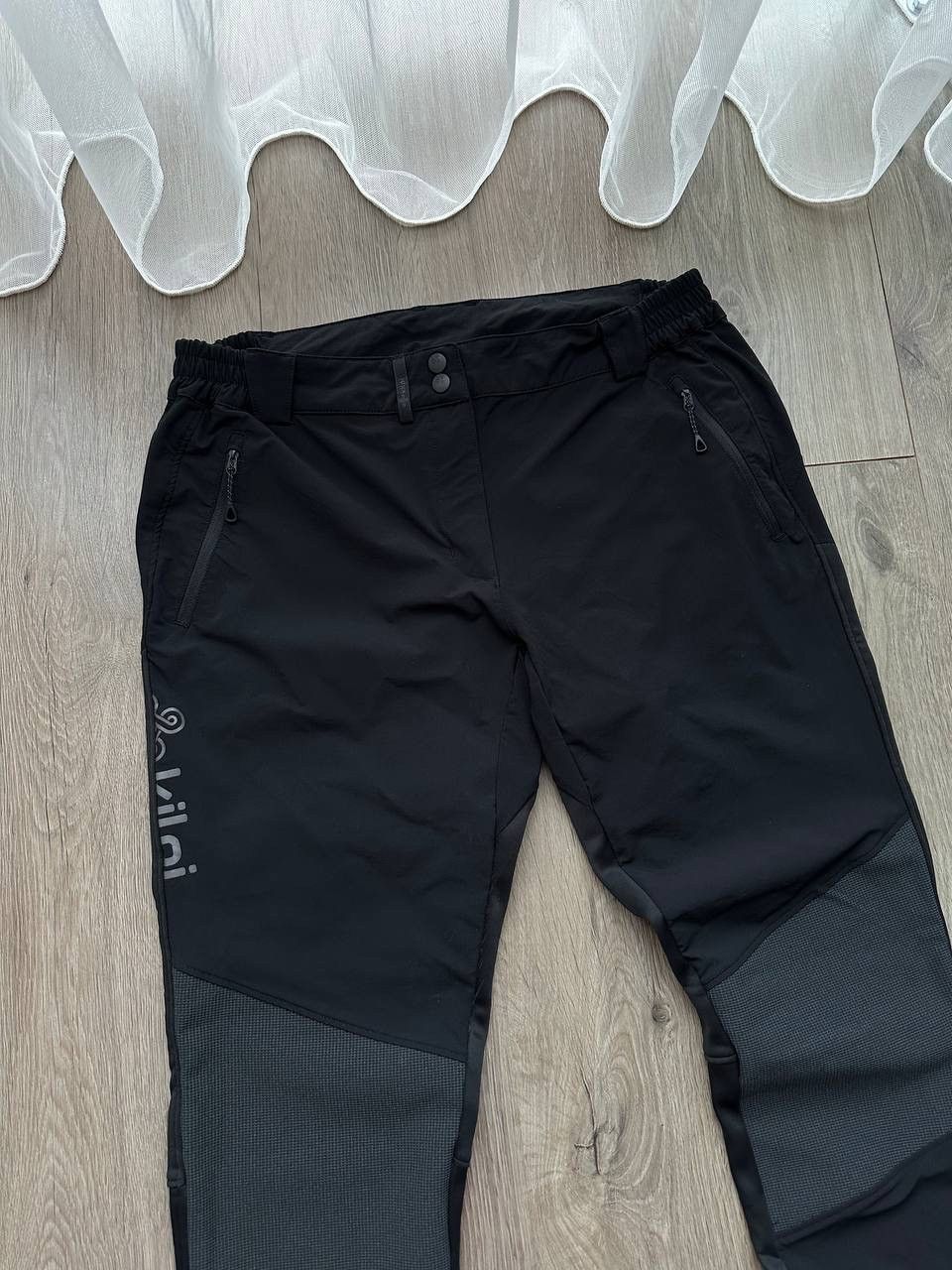 Japanese Brand × Vintage Vintage Kipli Rhea Black Big Logo Pants Size US 32 / EU 48 - 6 Thumbnail