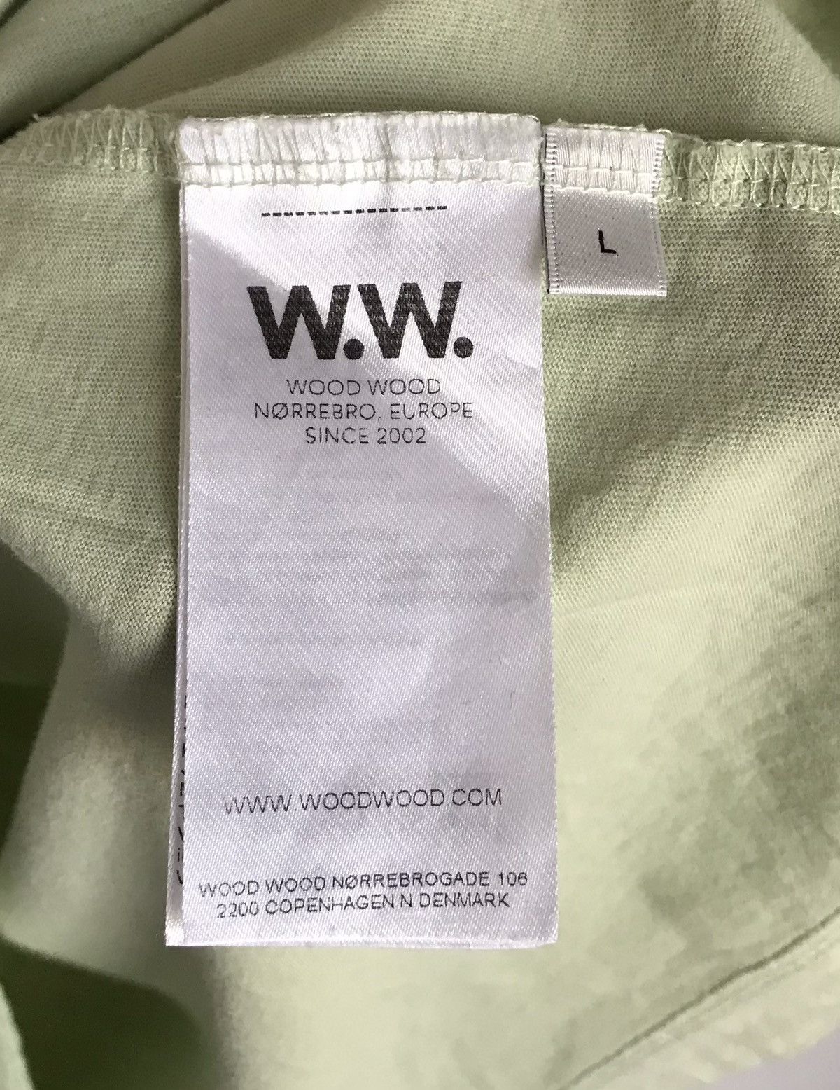 Wood Wood Double A by Wood Wood Ace T-shirt Sz L Size US L / EU 52-54 / 3 - 3 Thumbnail