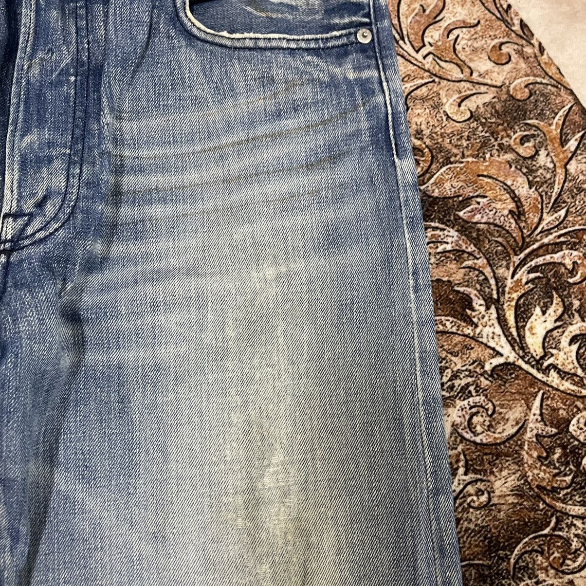 Diesel 🔥Vintage Diesel Industry Stoned Washed Ripped Distress Jeans Size US 32 / EU 48 - 11 Thumbnail