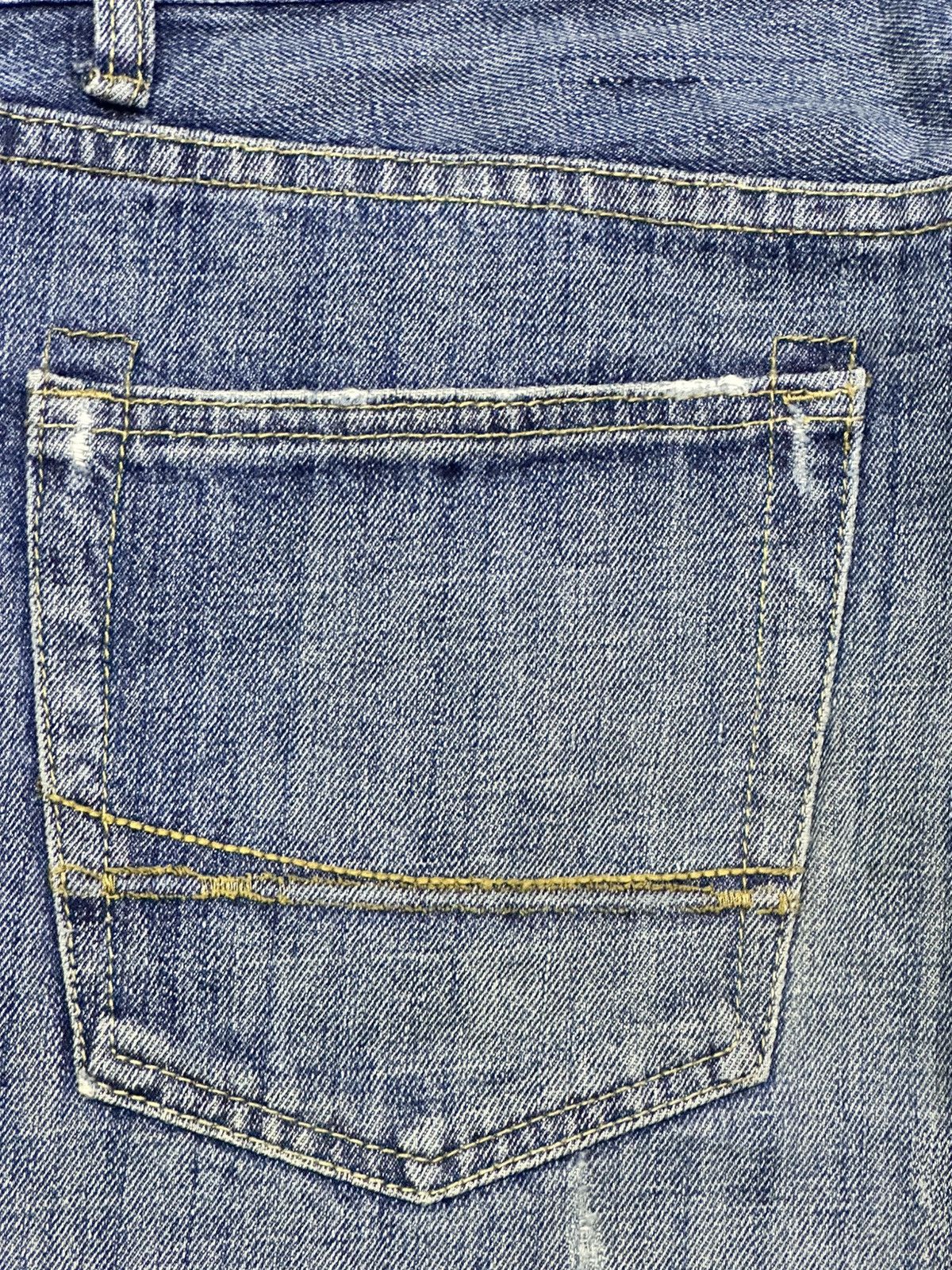 Abercrombie & Fitch Rare Drop 💥 Vintage Ezra Fitch Baggy Straight Jean LGB Style Size US 35 - 7 Thumbnail