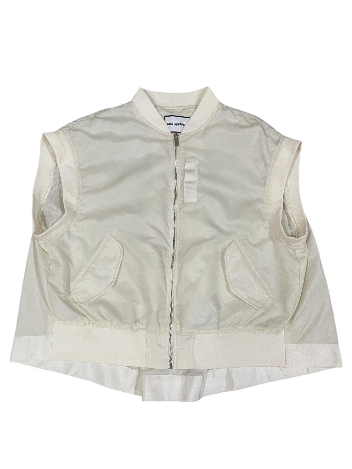 Karl Lagerfeld Karl Lagerfeld Spring/Summer/Autumn Pocono Loose Boxy Vest Size M / US 6-8 / IT 42-44 - 1 Thumbnail