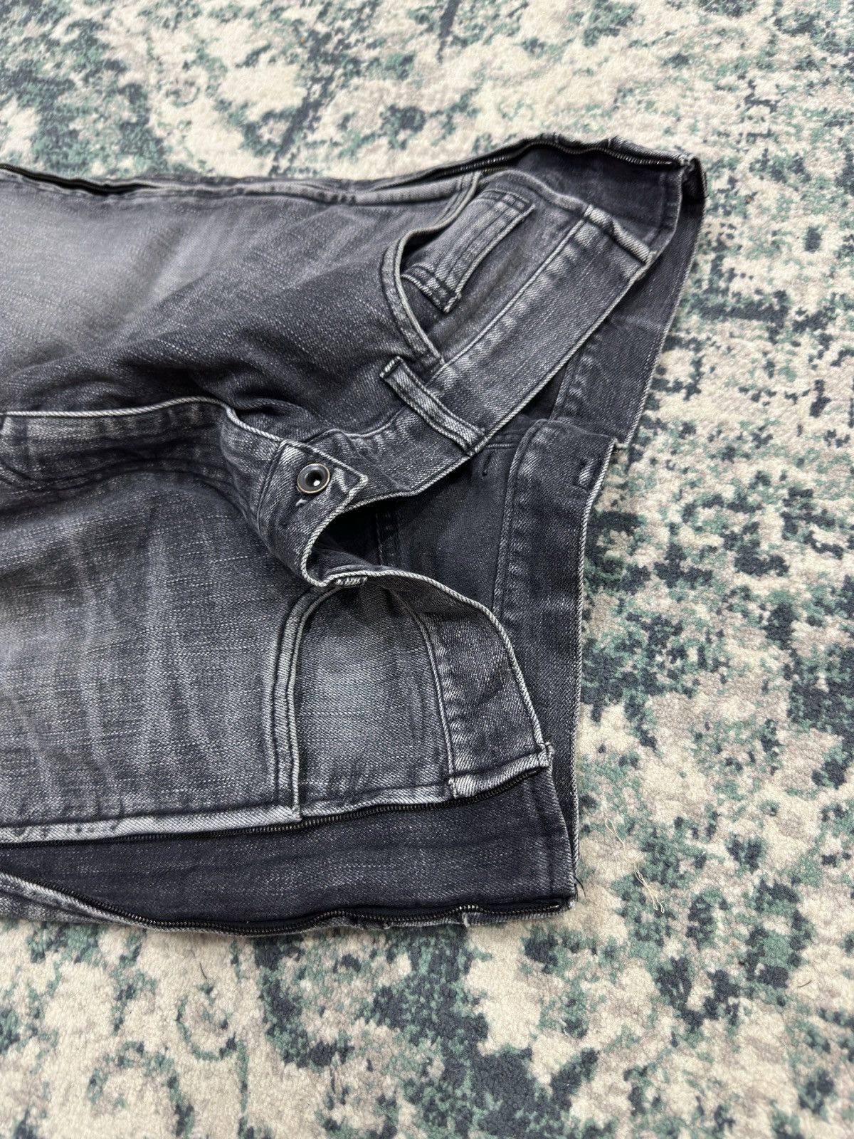 ato Aatoo Modeled By Masayori Matsumo Hybrid Zipper Flared Denim Size US 32 / EU 48 - 11 Thumbnail