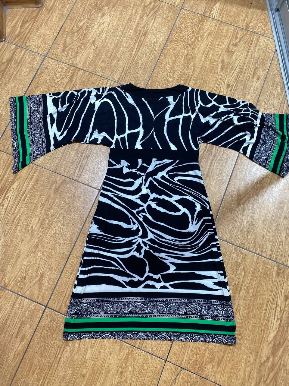 Roberto Cavalli Vtg Y2K Roberto Cavalli Dress V Neck Whimsical Goth Grunge Size M / US 6-8 / IT 42-44 - 9 Thumbnail